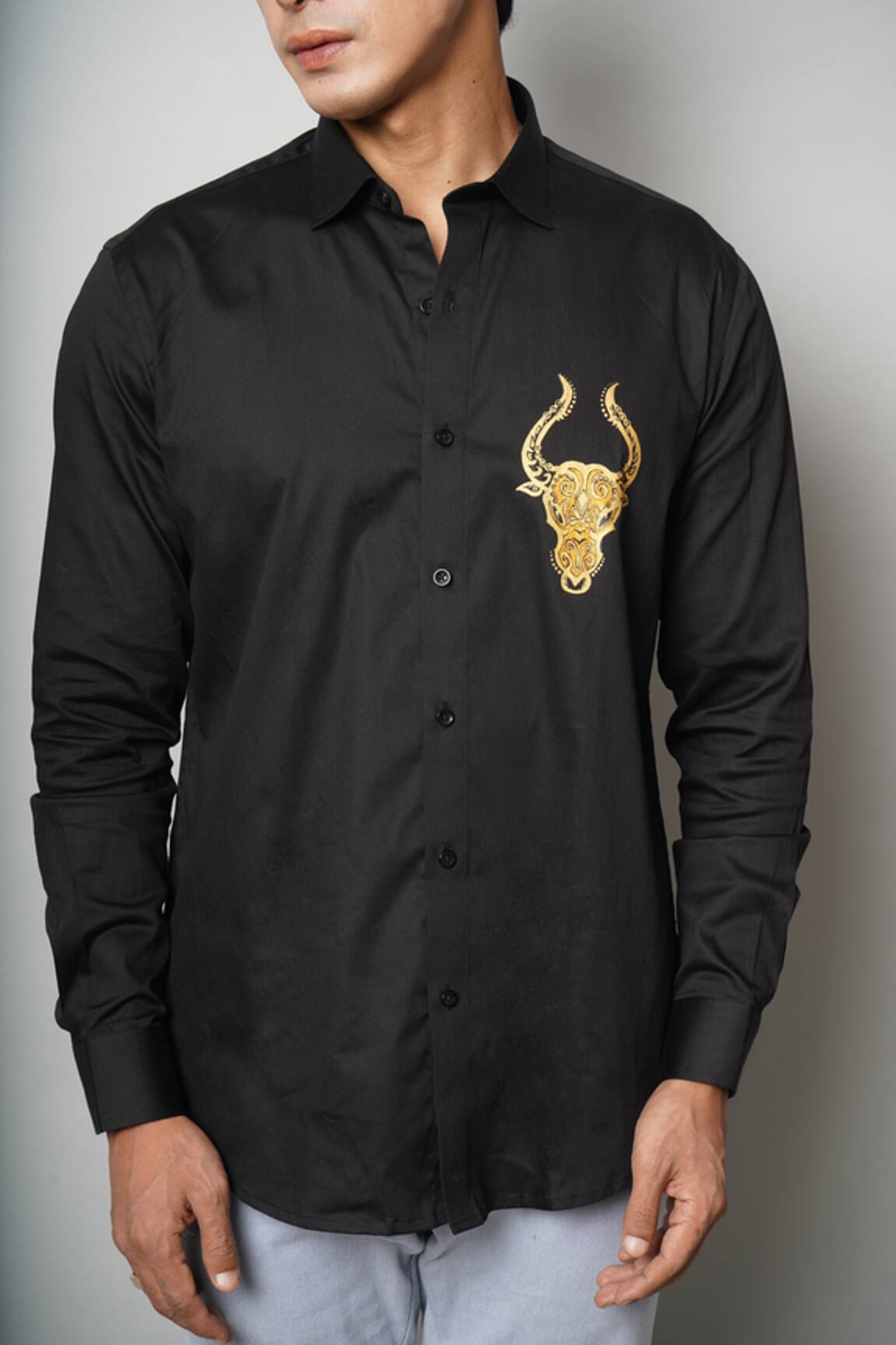 Badshah Handpainted Shirt – Avalipt