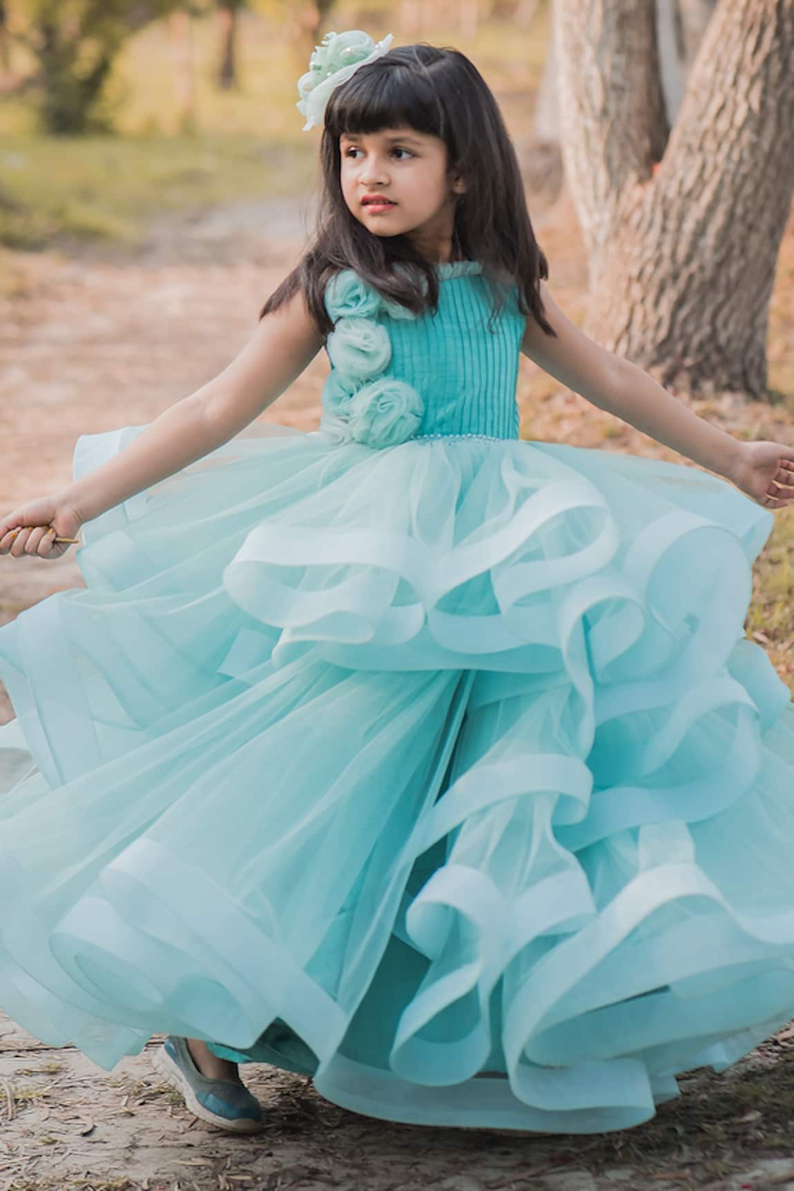 Toplove Ruffle Gown 