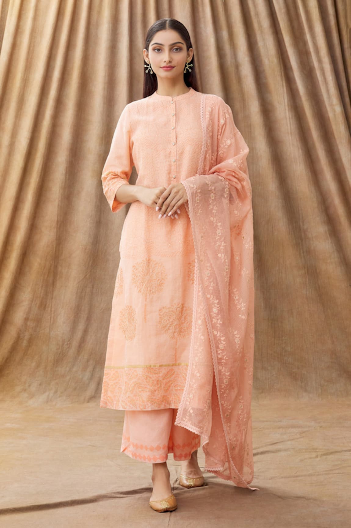 Manasi Sengupta Embroidered Kurta Set