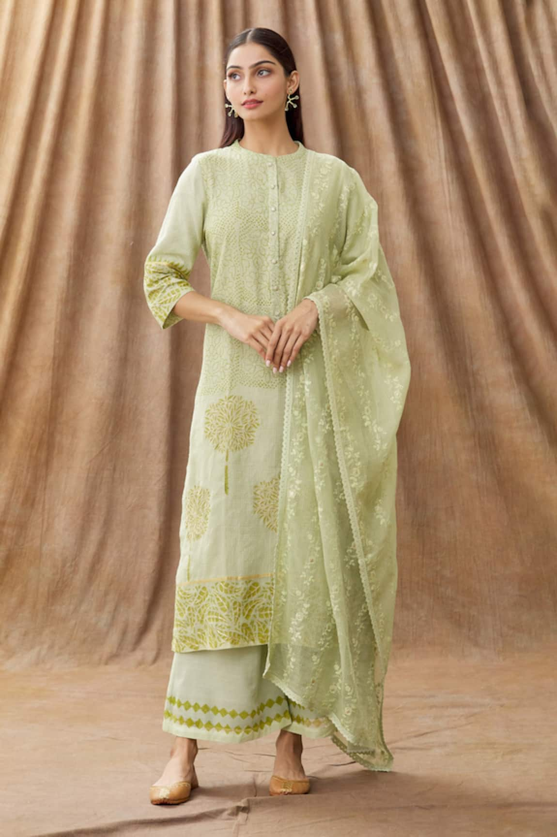 Manasi Sengupta Embroidered Kurta Set