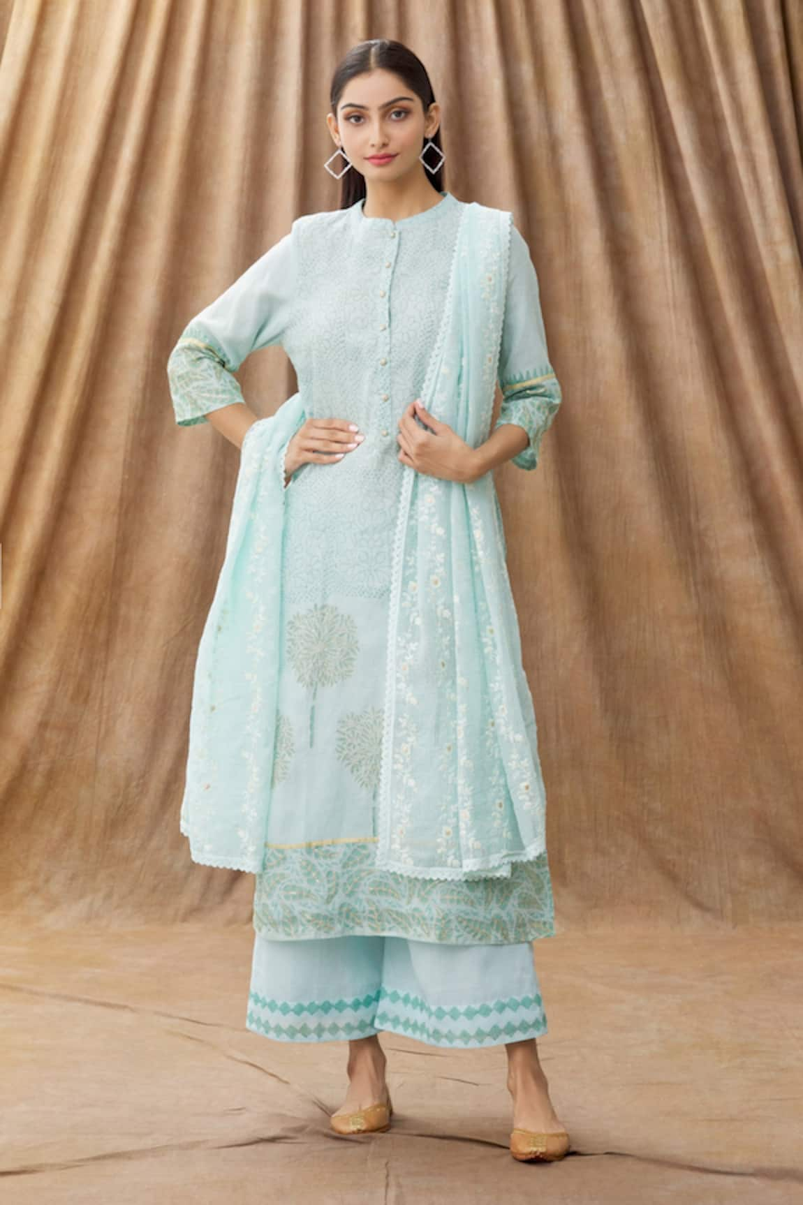 Manasi Sengupta Embroidered Kurta Set