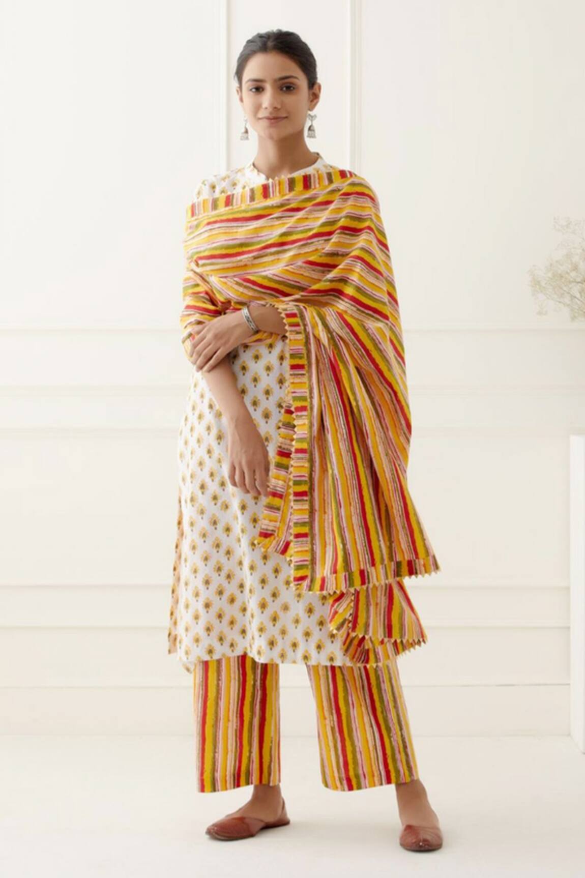 Musal Isla Printed Kurta Set