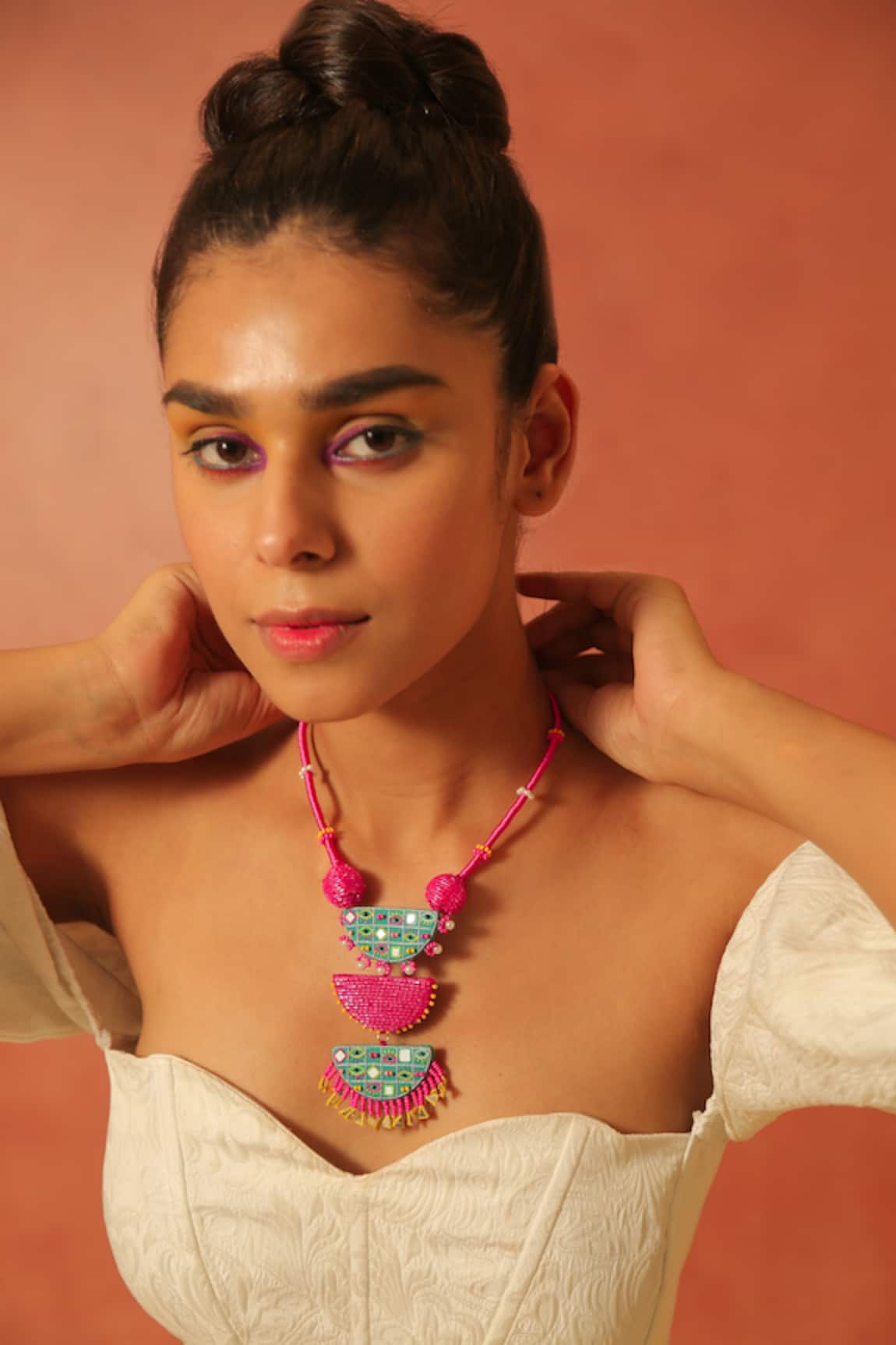 NakhreWaali Handcrafted Embellished Necklace