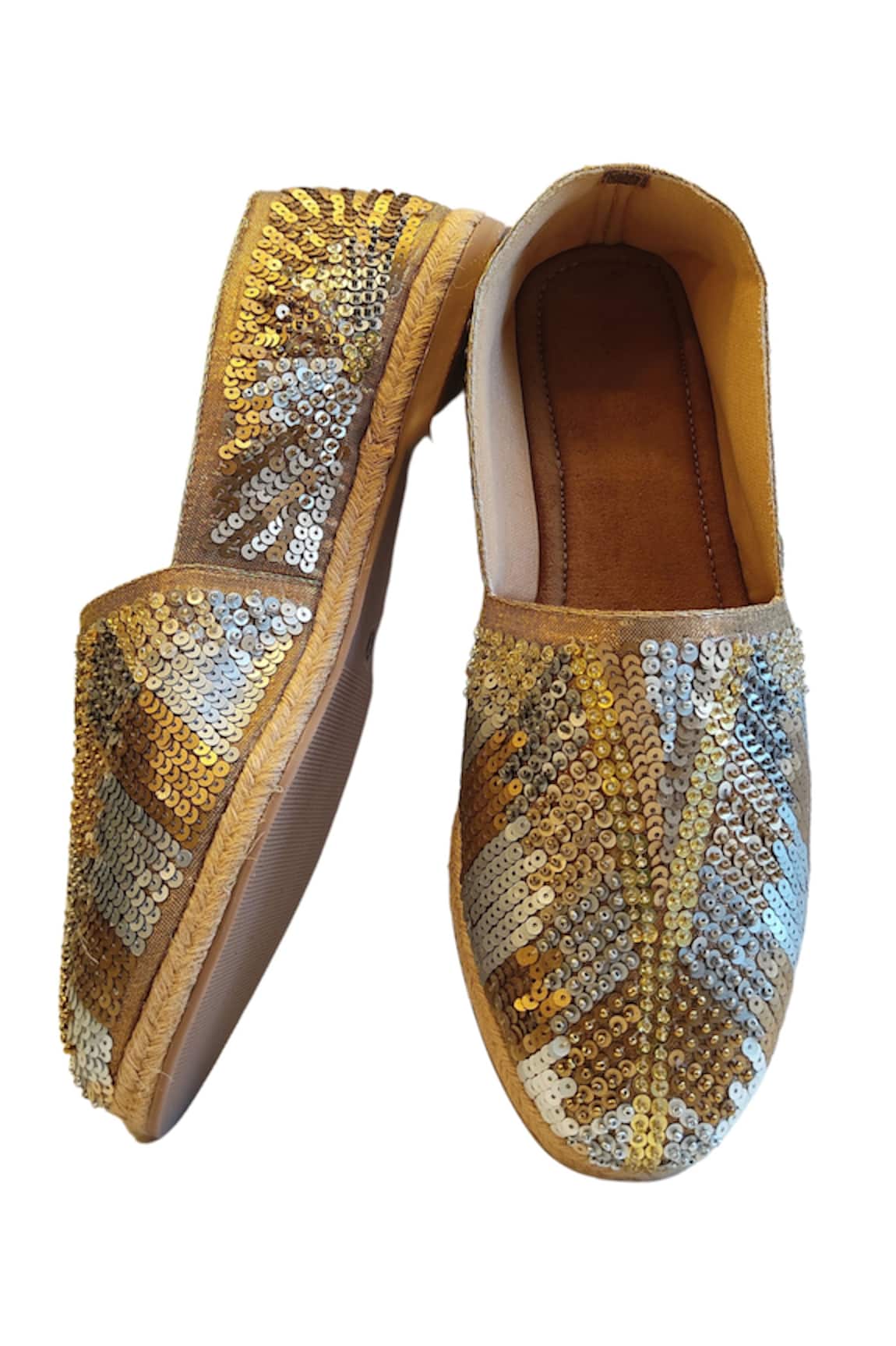 Cinderella by Heena Yusuf Vivid Embroidered Shoes
