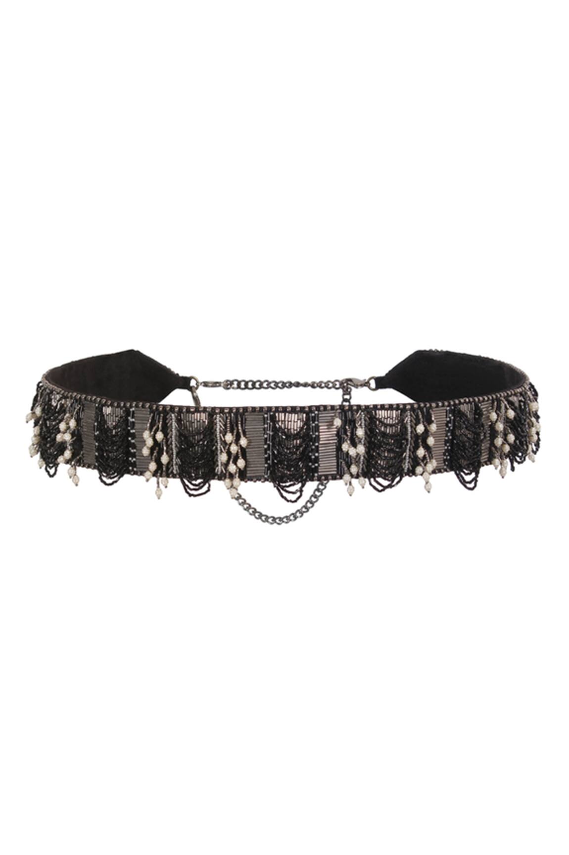 Lovetobag Ruche Embellished Belt