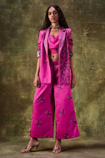 Punit Balana Printed Jacket & Pant Set 