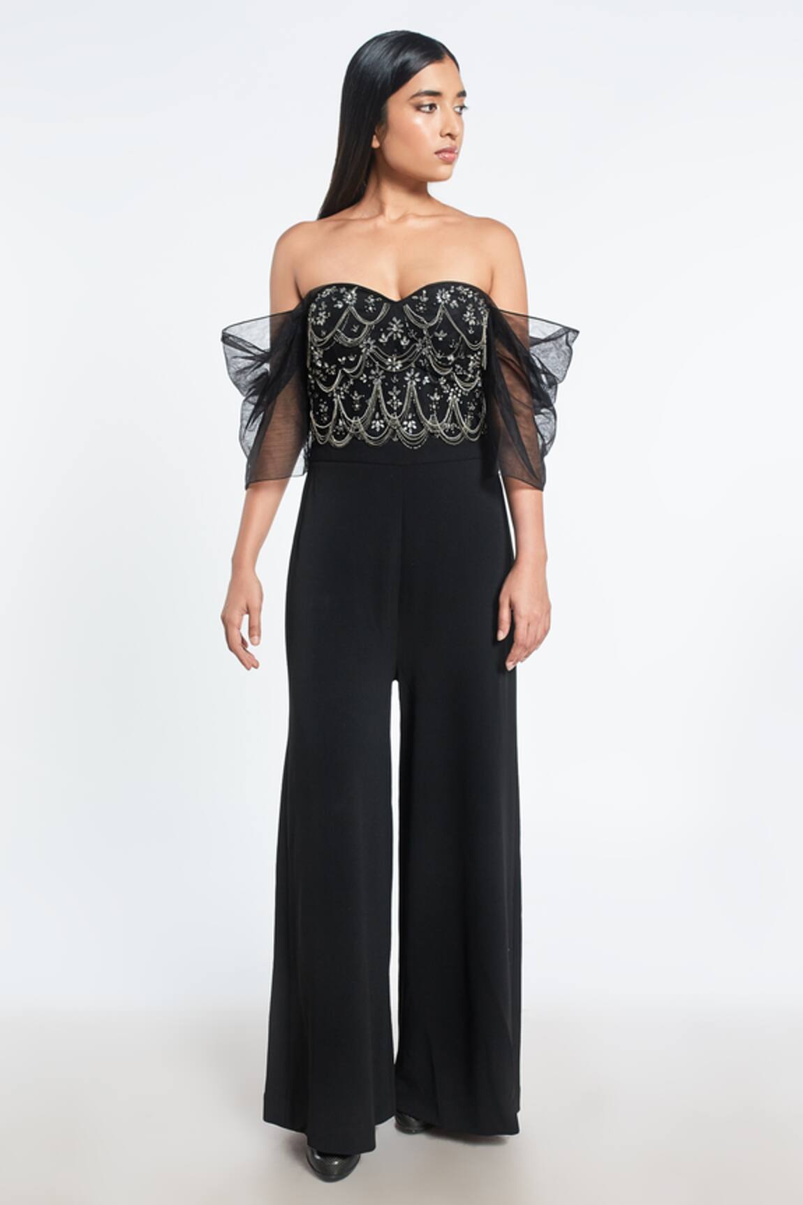 Shivani Awasty Corset Embroidered Jumpsuit 
