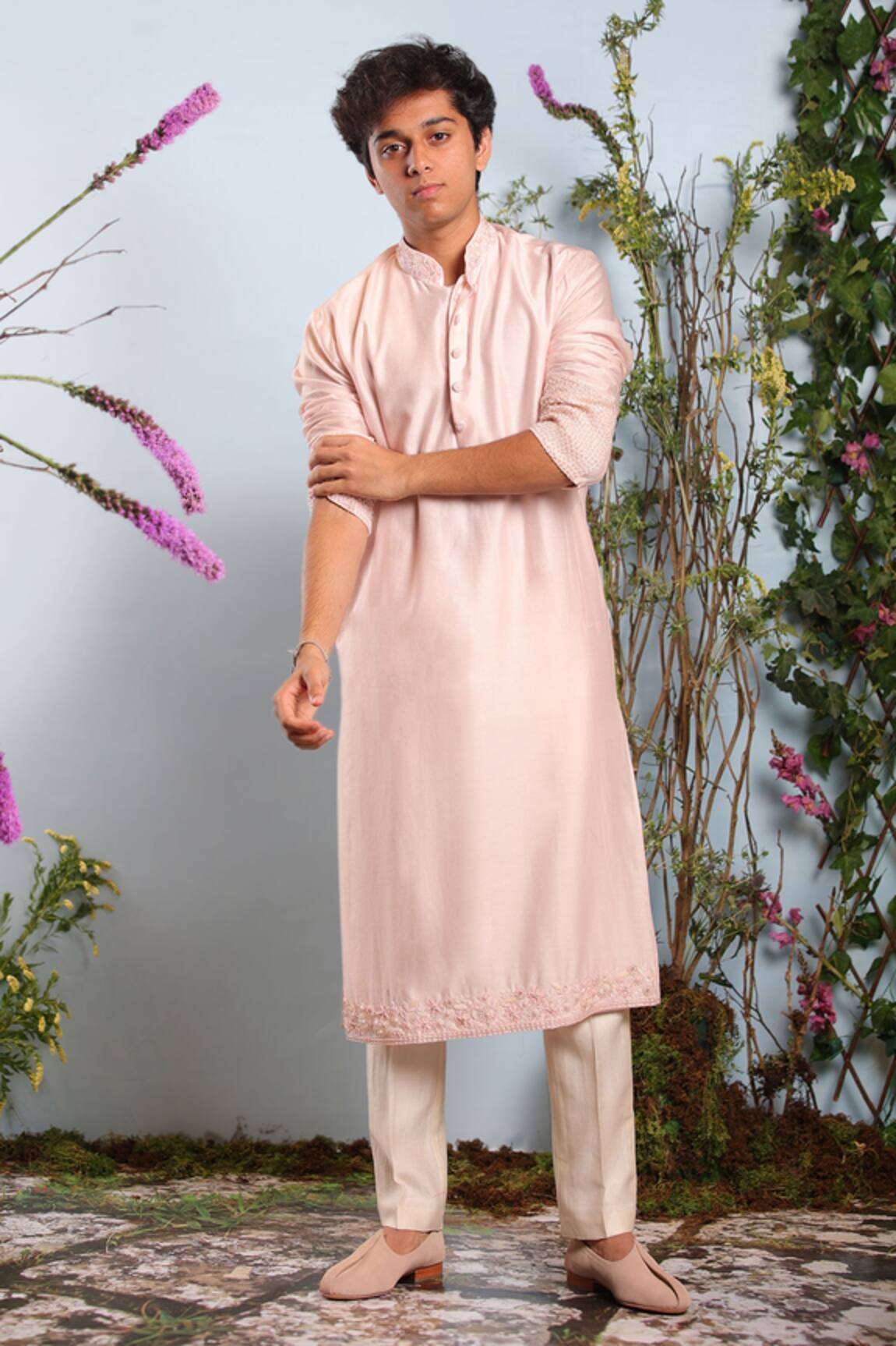 Julie by Julie Shah Chanderi Kurta 