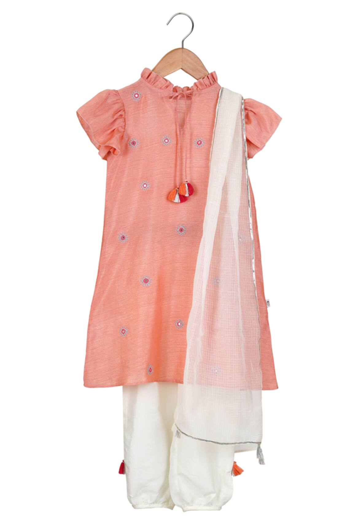 MI Dulce AN'YA Mirror Embroidered Kurta Set