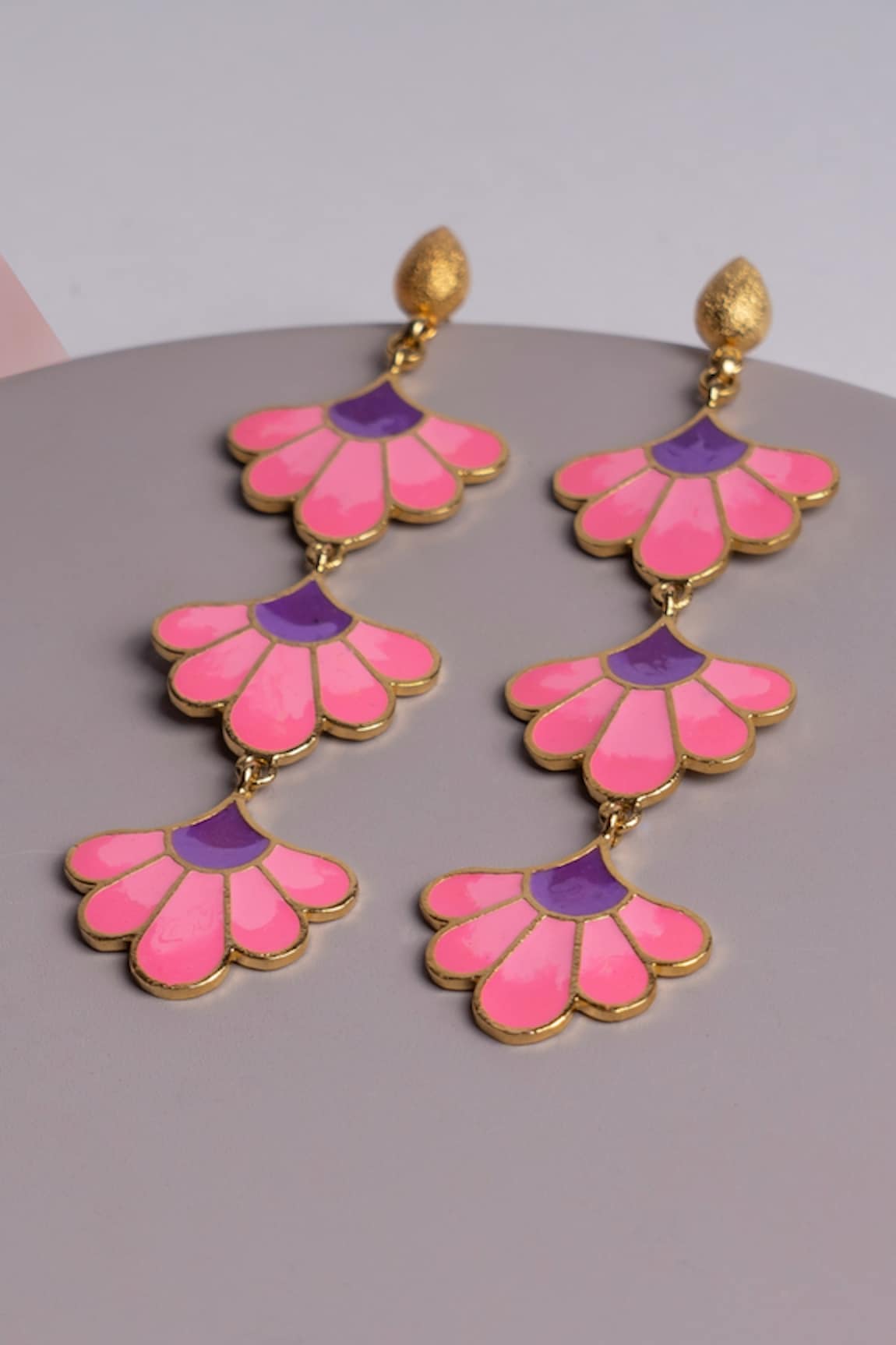 Aditi Bhatt Glorious Blooms Dangler Earrings