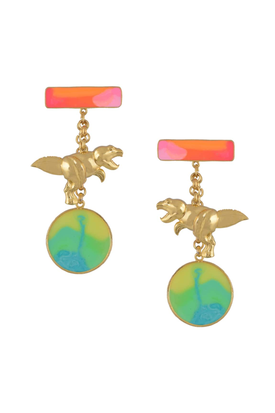 Aditi Bhatt T-Rex Drop Earrings