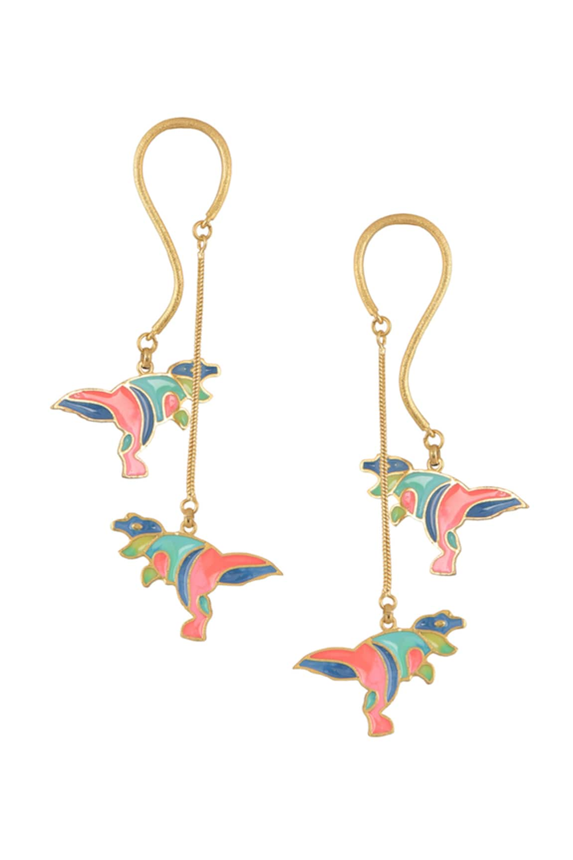 Aditi Bhatt T-Rex Drop Earrings