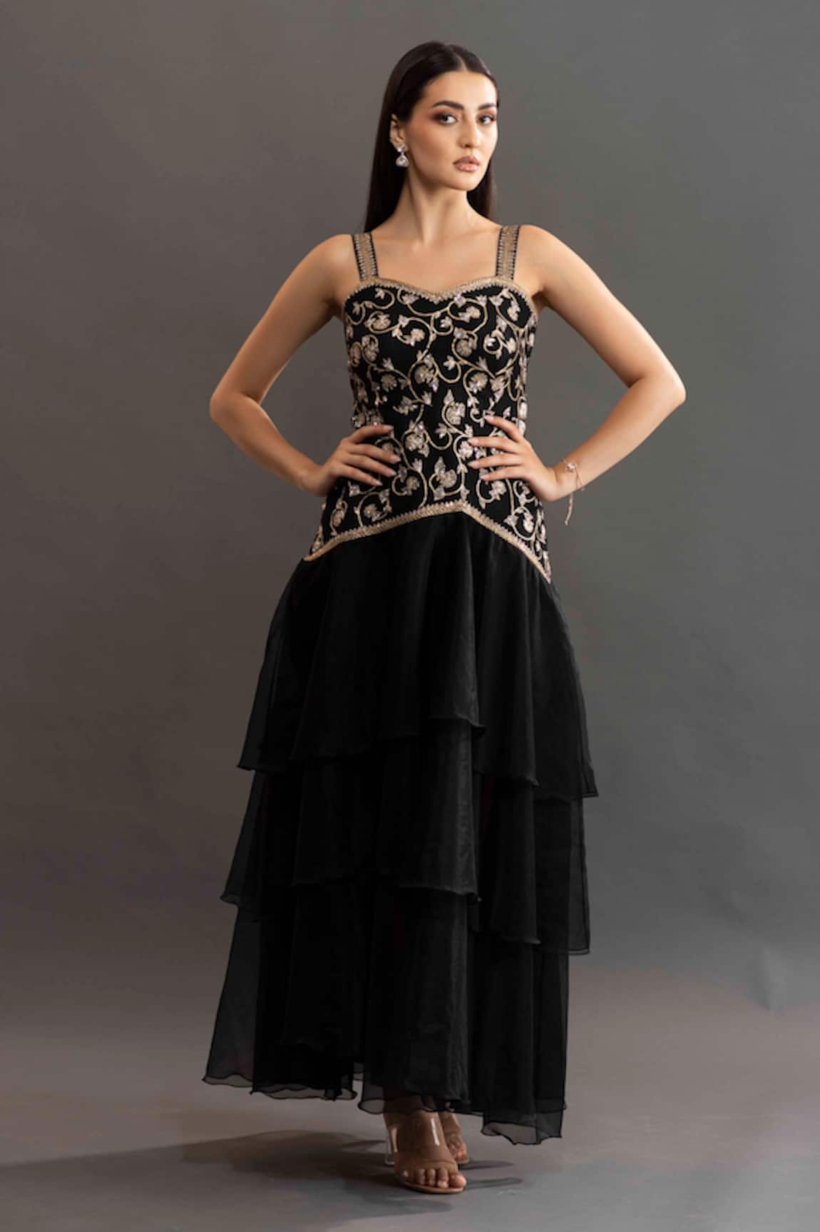 Kavitha Gutta Kiara Ruffle Anarkali