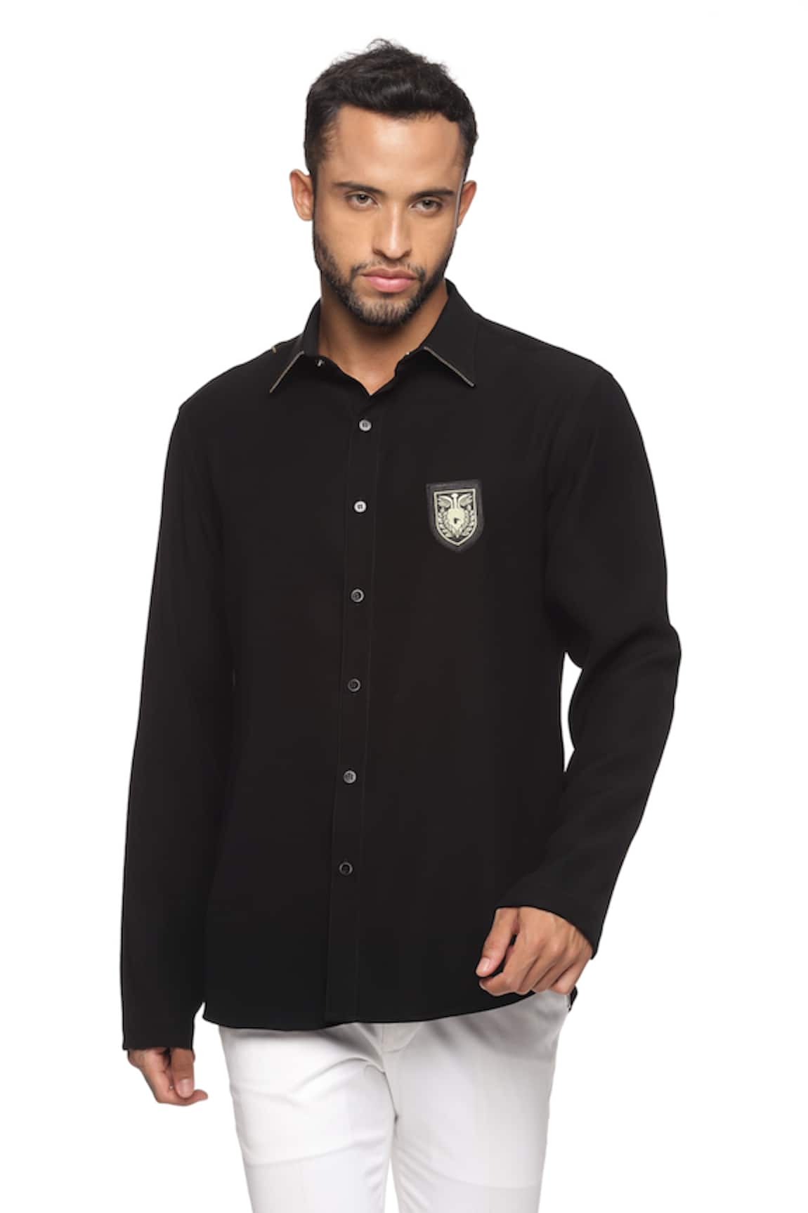 Paresh Lamba Shirt With Emblem Patch