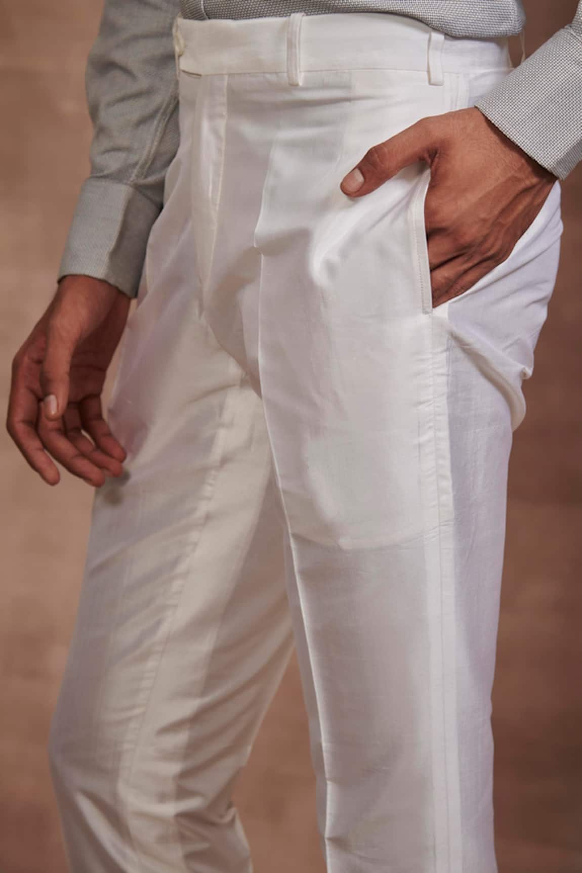 Cotton Mens Formal Pants Waist Size  36 Pattern  Plain at Rs 200   Piece in Jodhpur