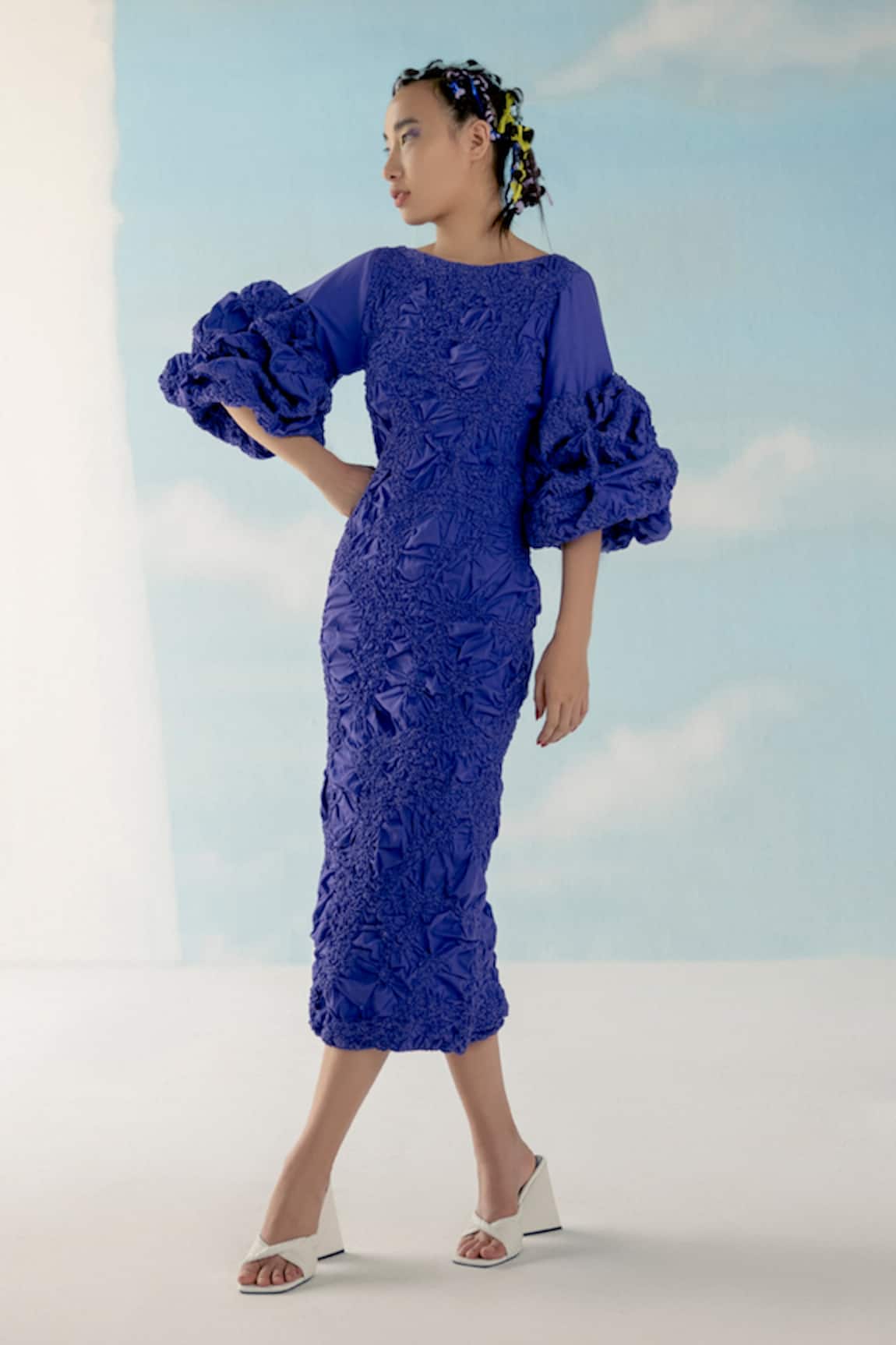 Ilk Cloud Sleeve Dress