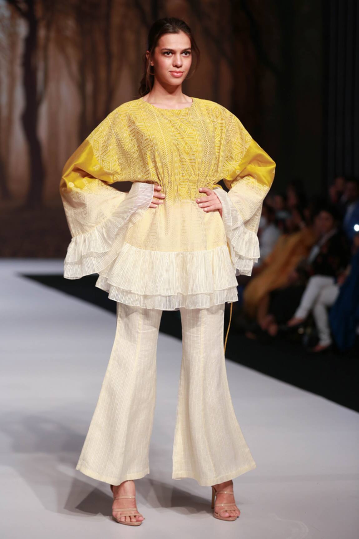 Leela By A Nayaab Chanderi Silk Kurta & Pant Set