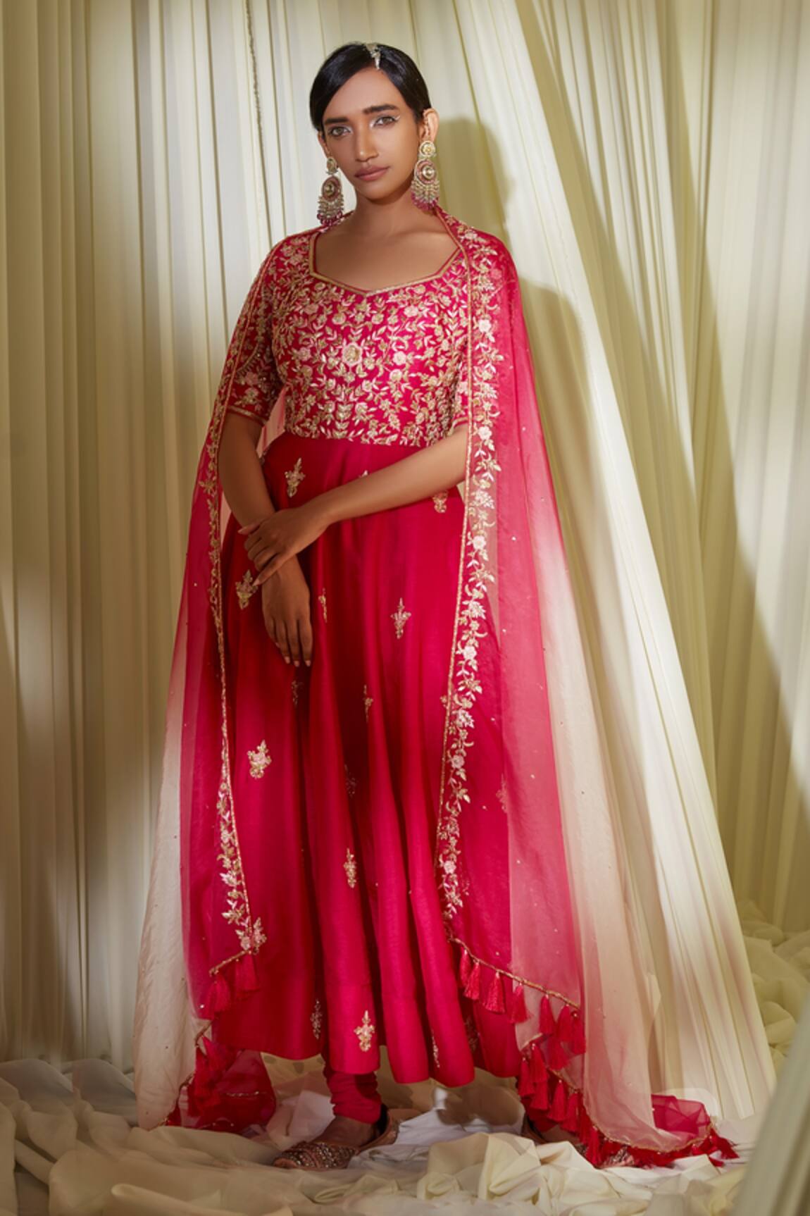 Disha Muchhala Embroidered Kalidar Kurta Set