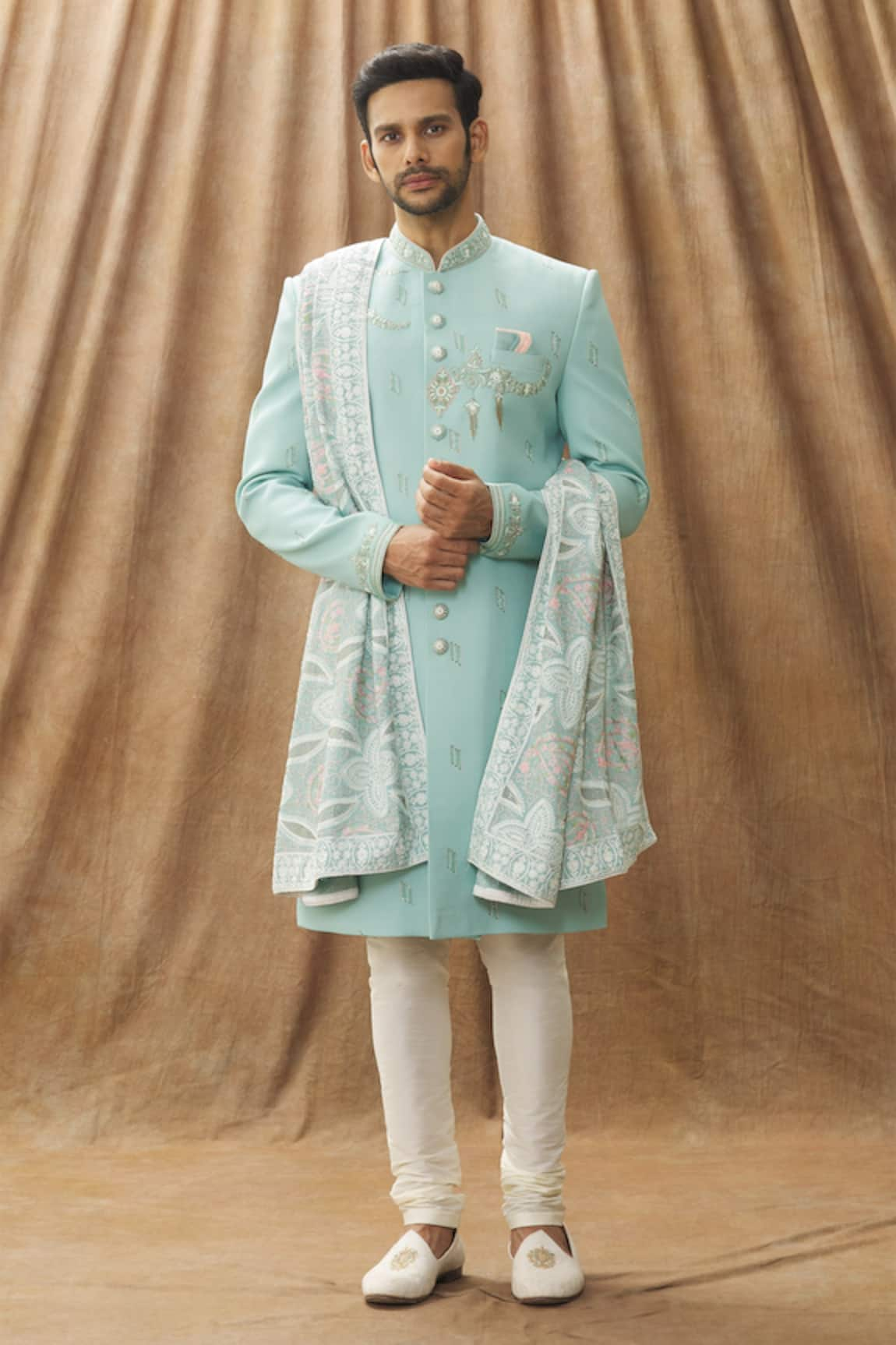 Arihant Rai Sinha Embroidered Sherwani Set