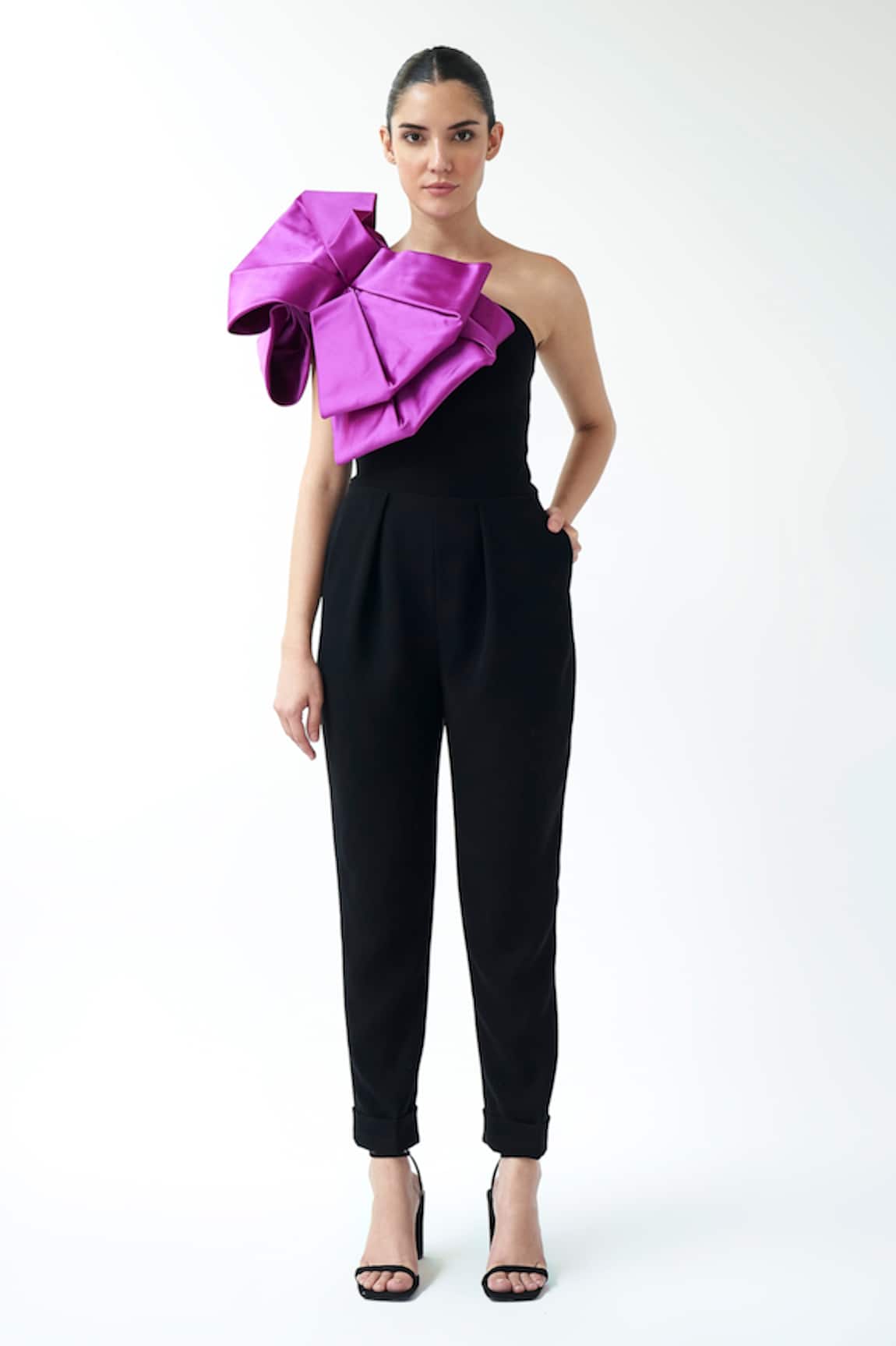 Gauri & Nainika One Shoulder Jumpsuit 