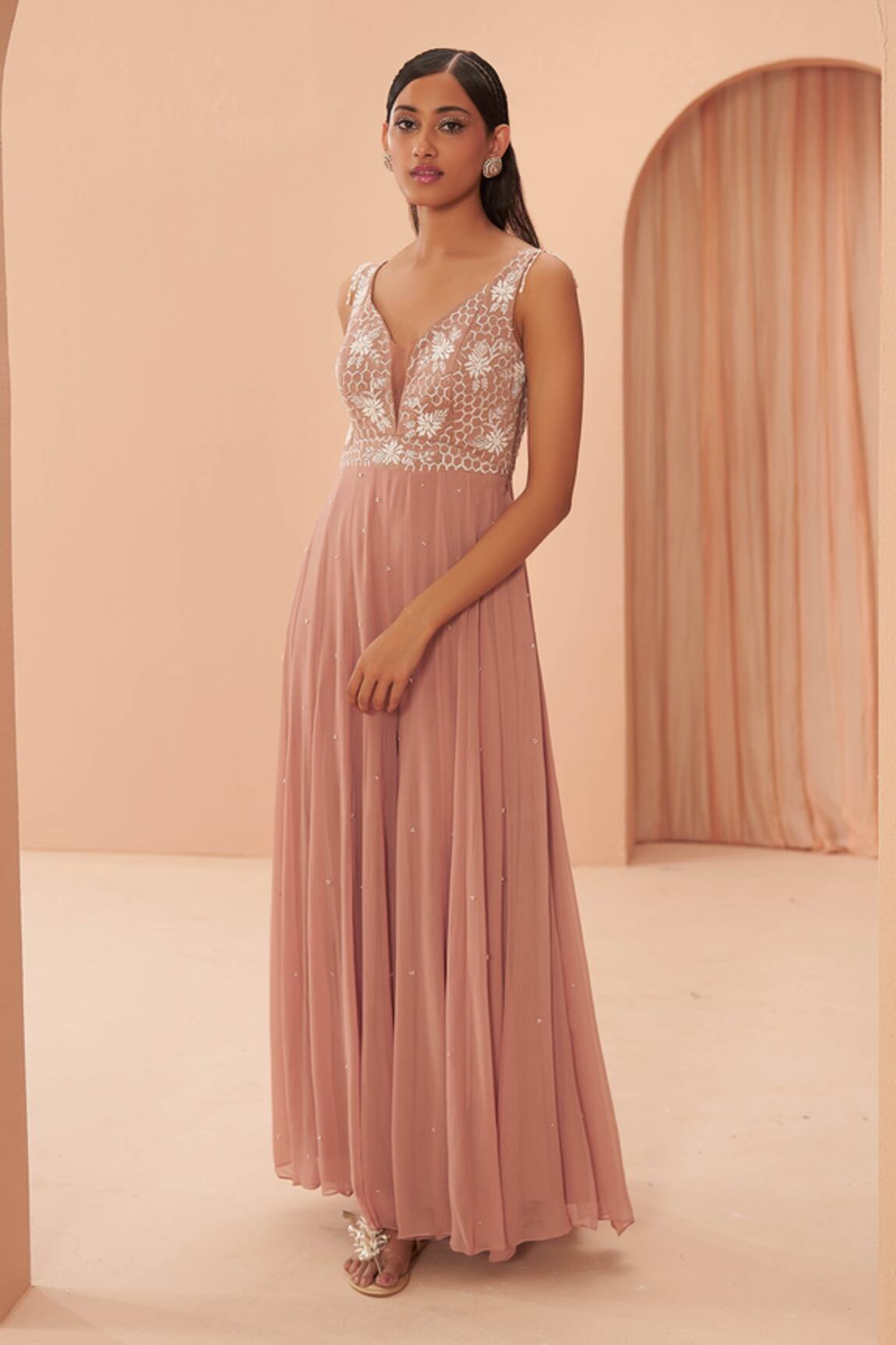 Parul Gandhi Embellished Jumpsuit 