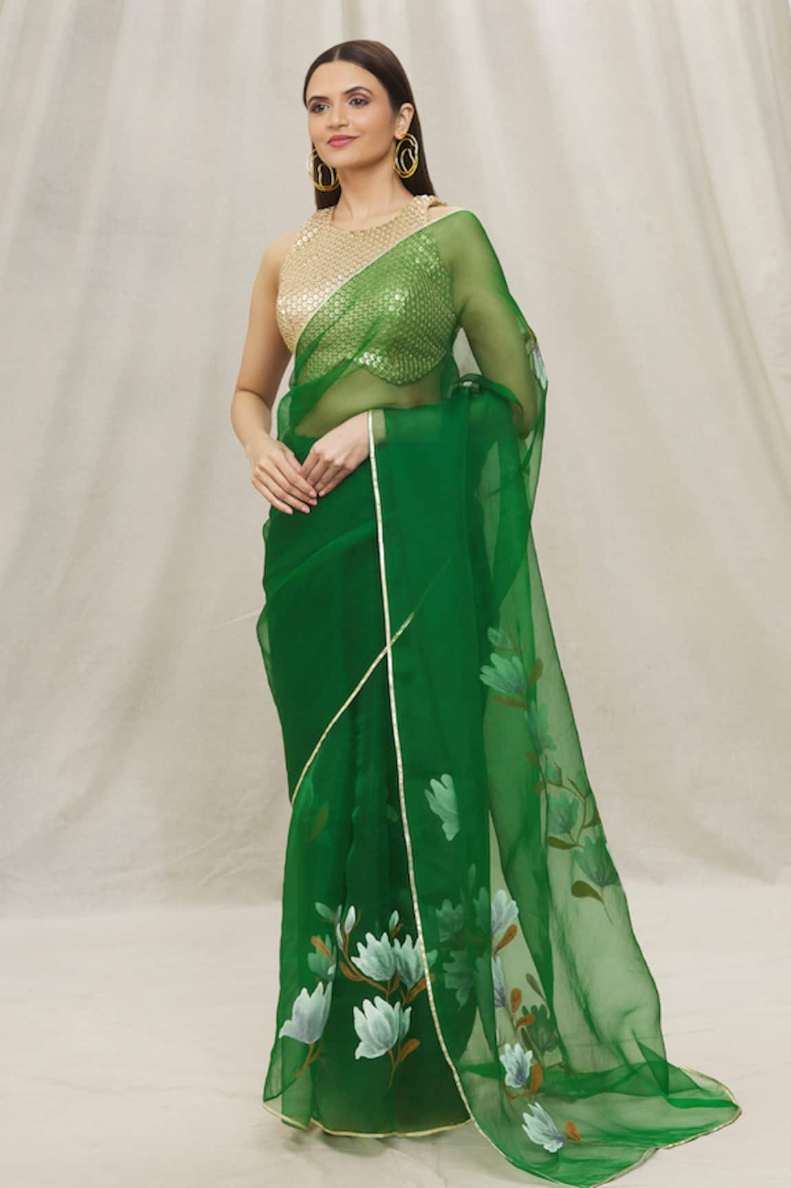 Anaya by Akruthi Floral Print Saree