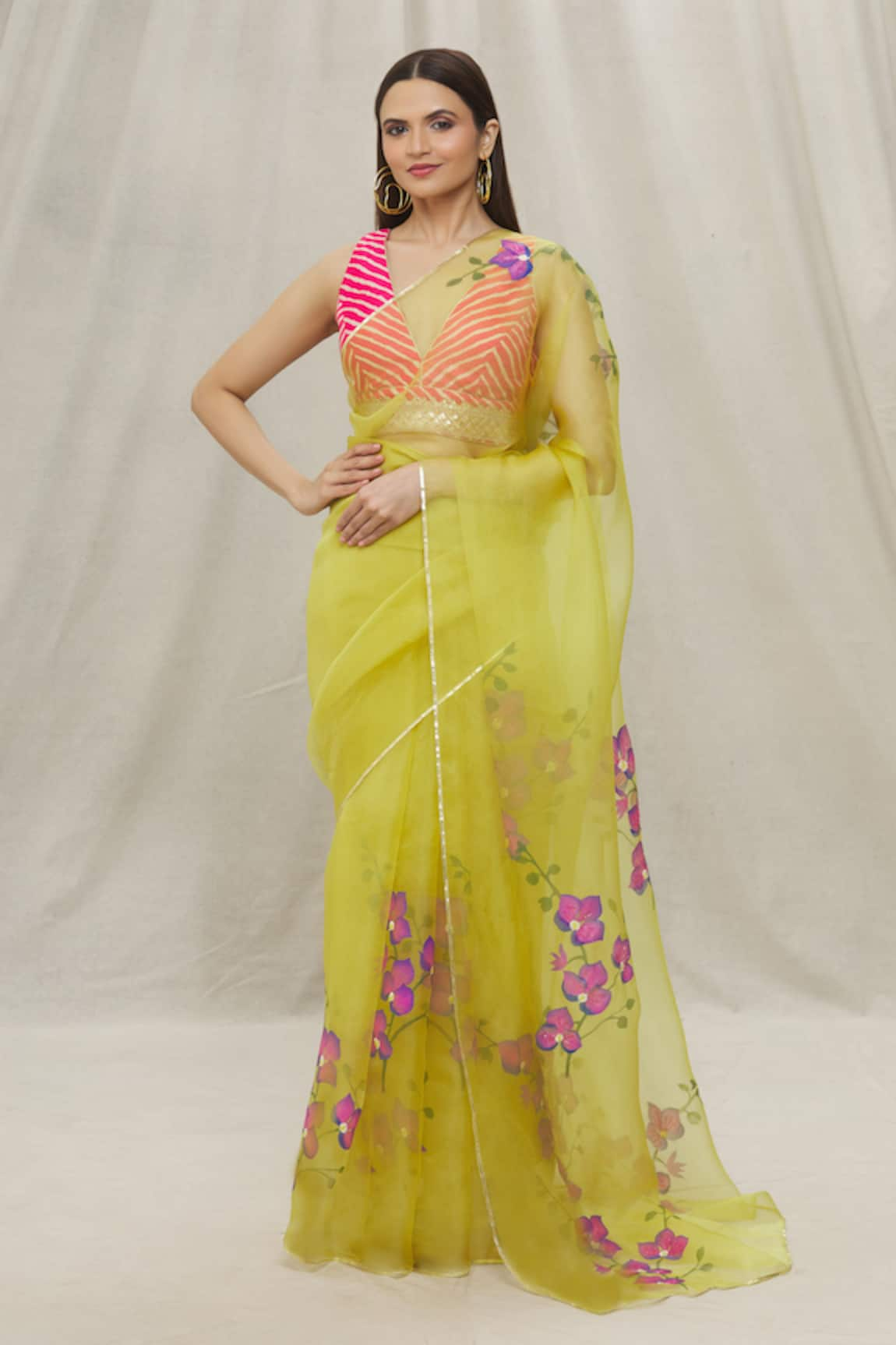 Anaya by Akruthi Floral Print Saree