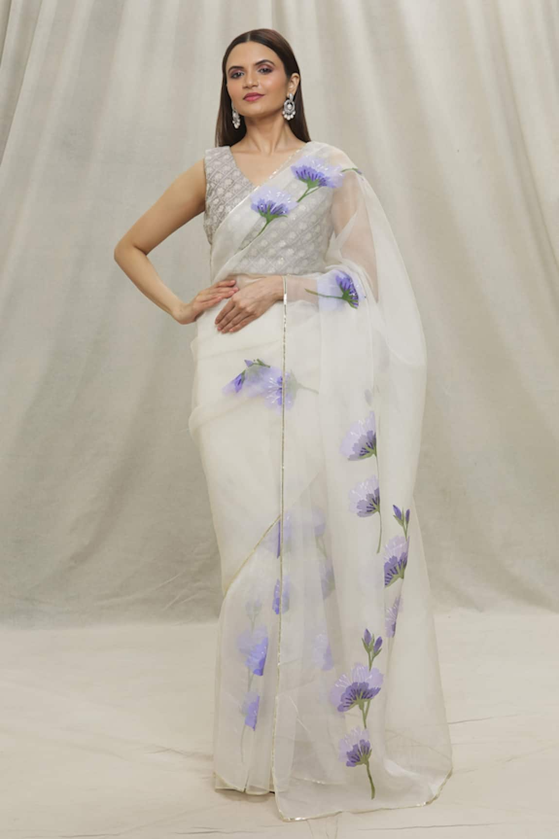 Anaya by Akruthi Floral Print Saree