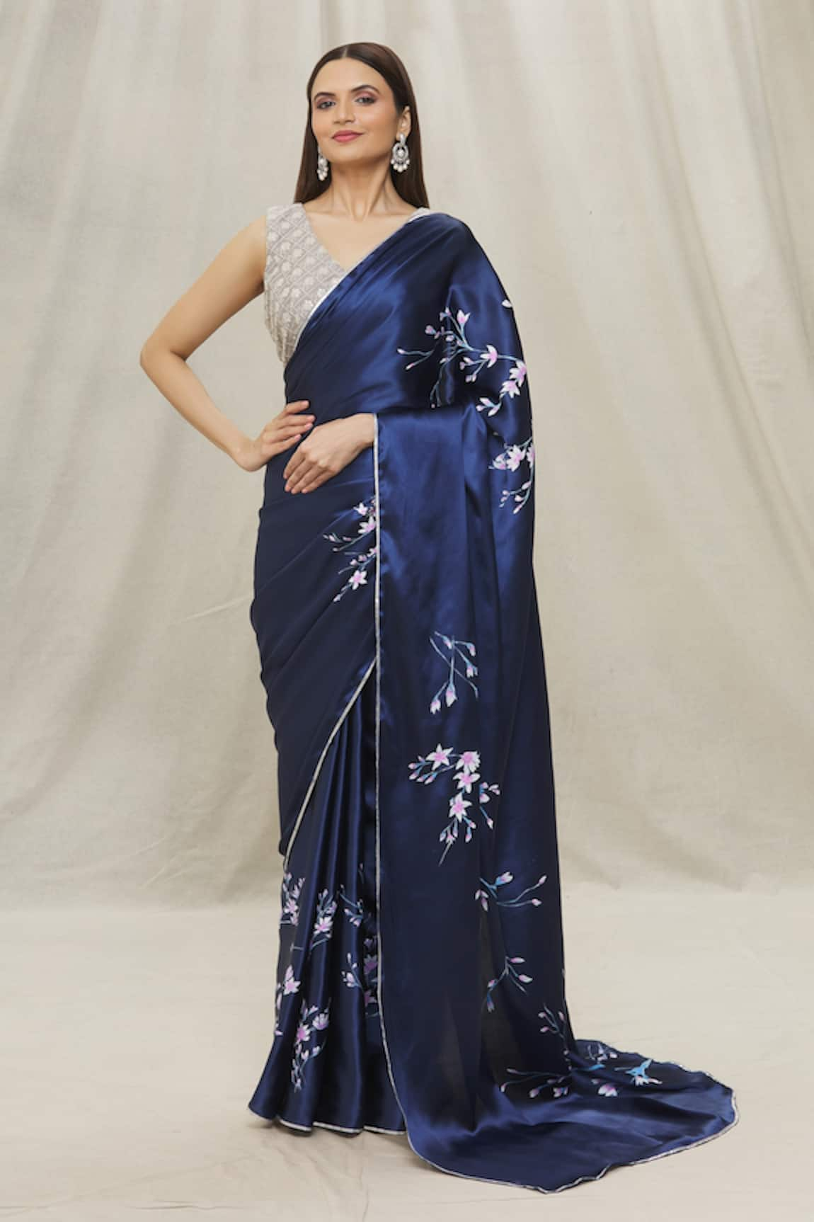 Anaya by Akruthi Floral Print Saree