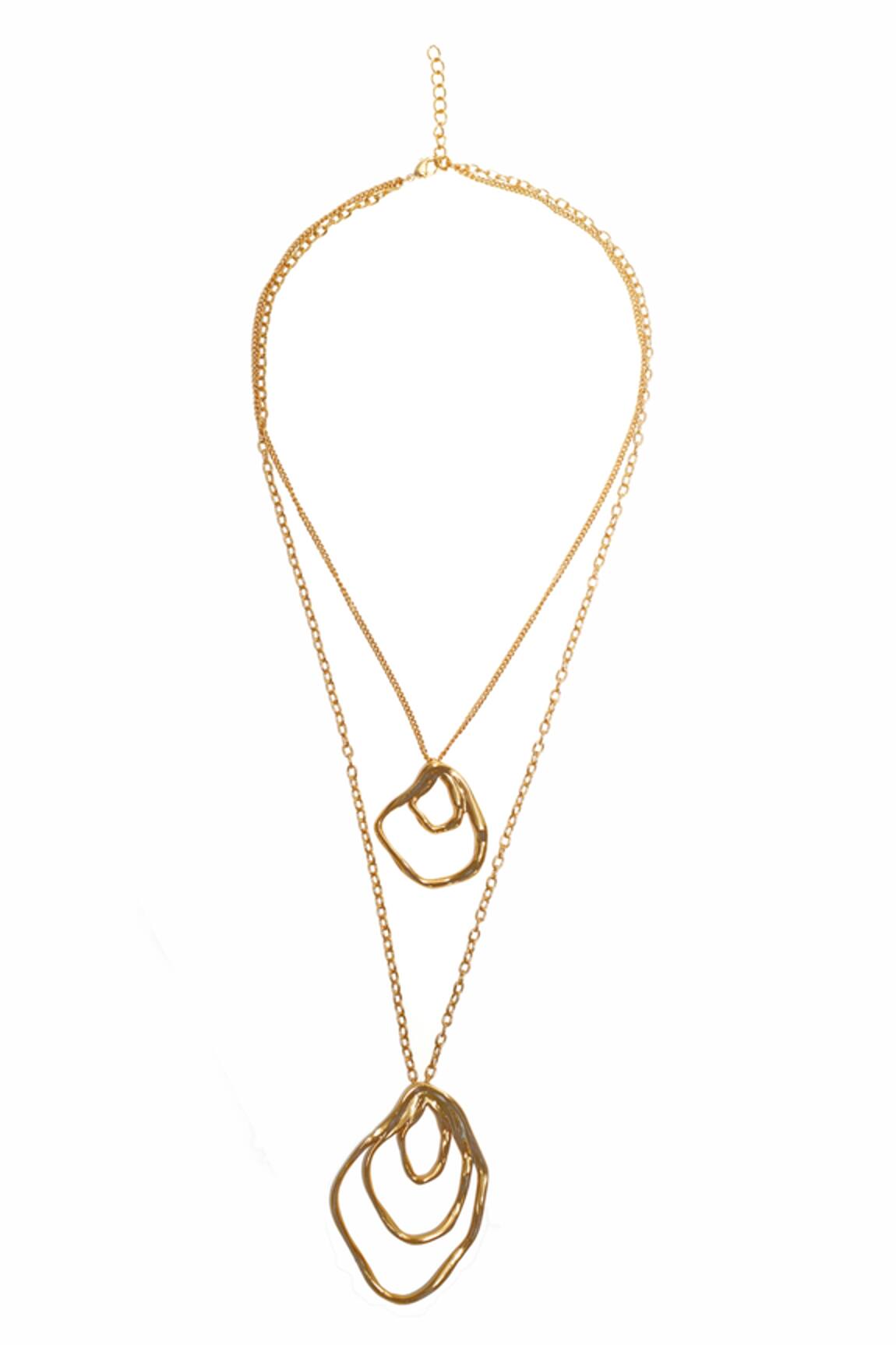 MNSH Abstract Layered Necklace 