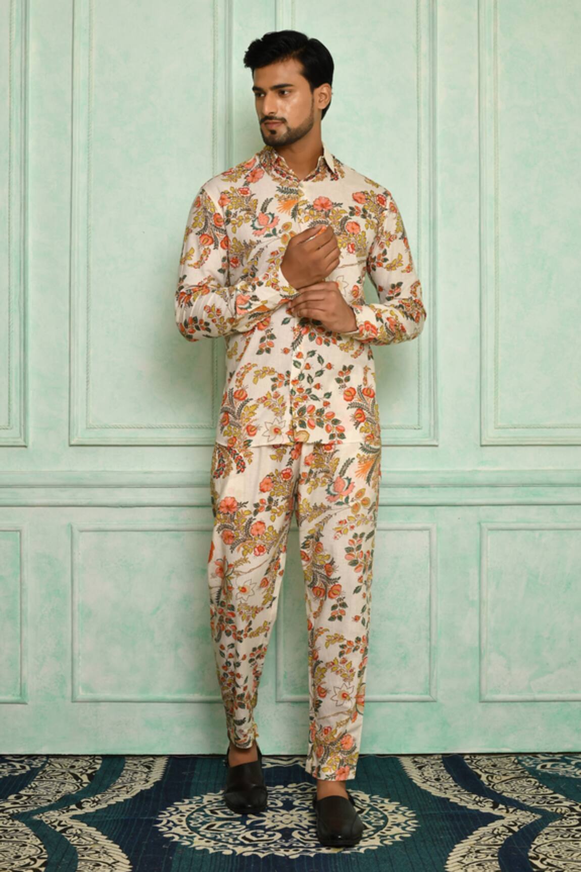 Pranay Baidya Floral Print Shirt