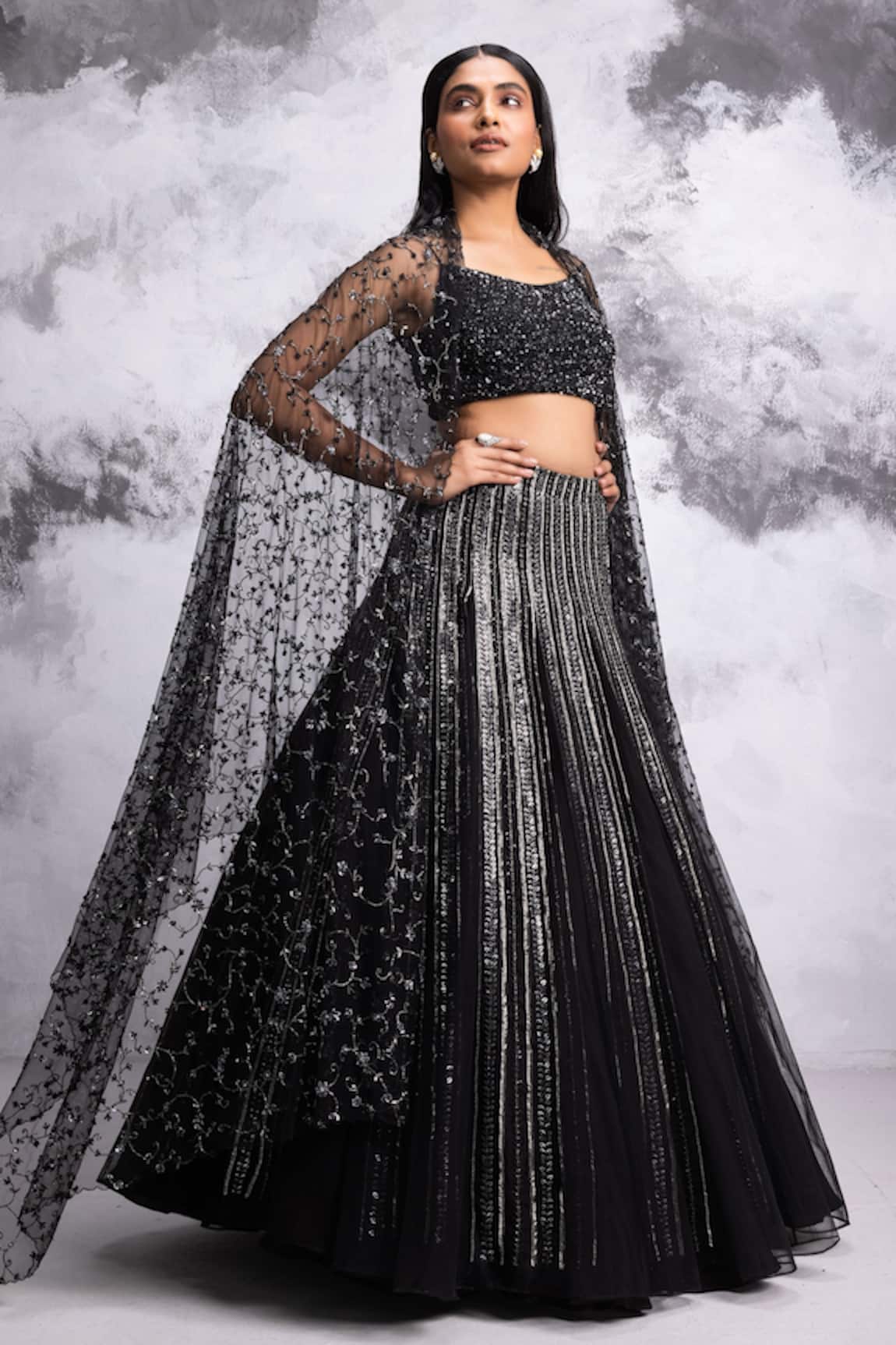 COUTURE BY NIHARIKA Embroidered Lehenga Set 