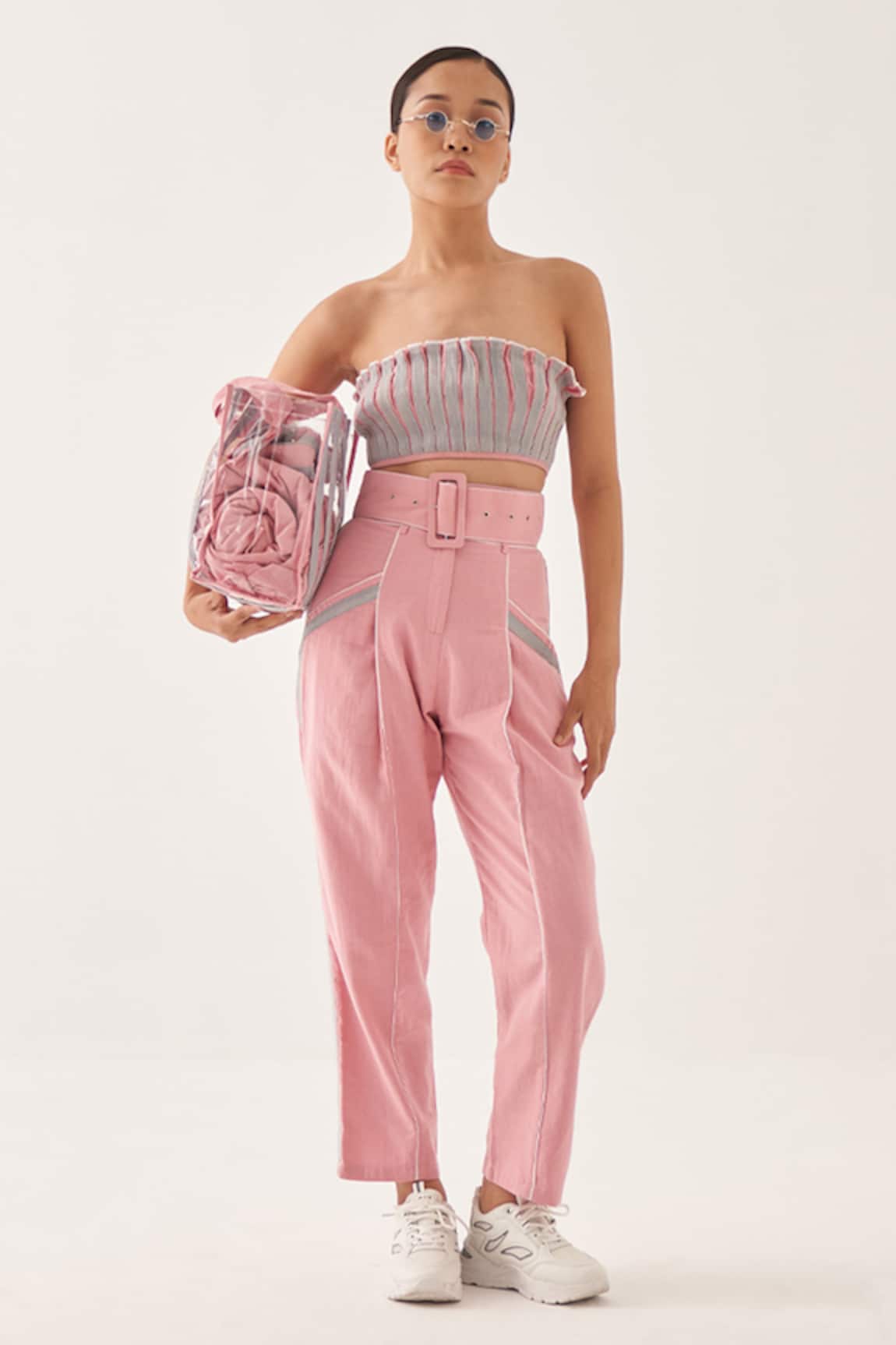 Cross A Line Amelia Cotton Linen Bustier