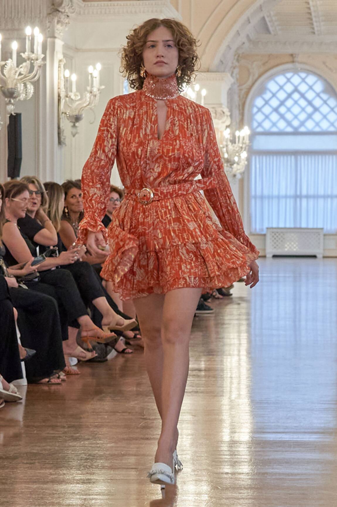 Verb by Pallavi Singhee Floral Print High Neck Dress 