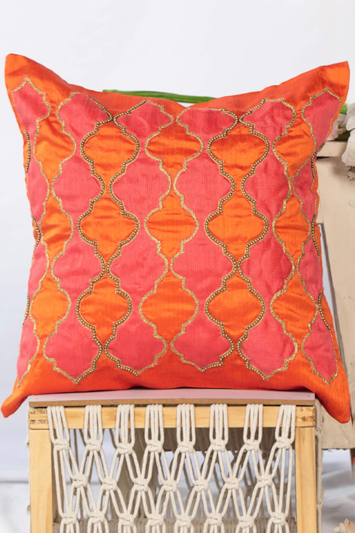 ALCOVE Ogee Pattern Cushion Cover