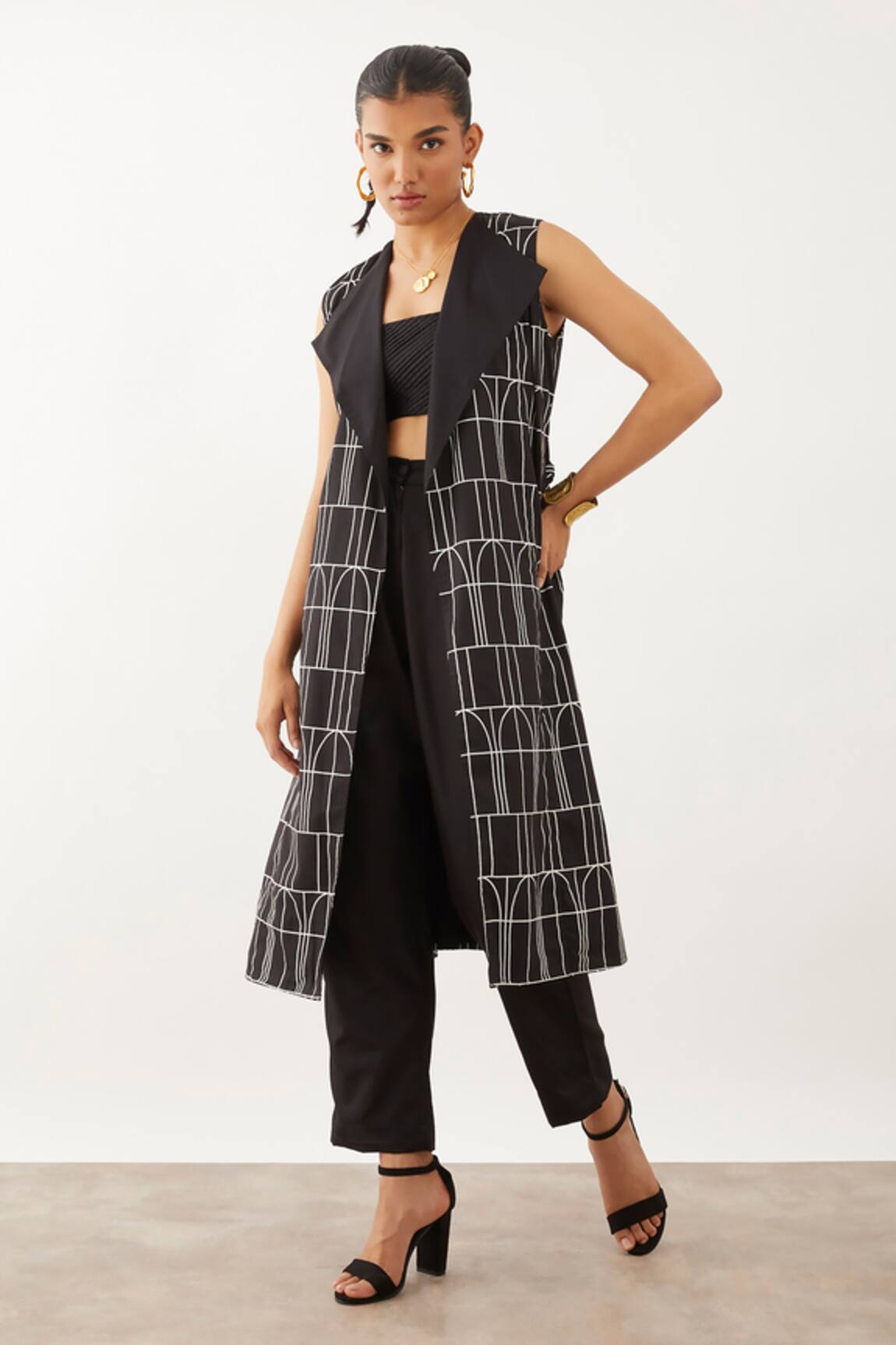 Son Of A Noble Snob Aiko Arch Print Jacket & Trouser Set