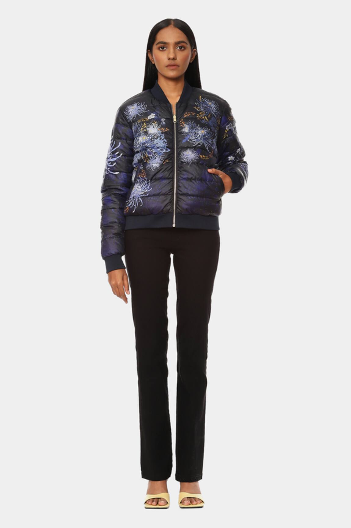 Satya Paul The Reversible Rainy Day Printed Jacket