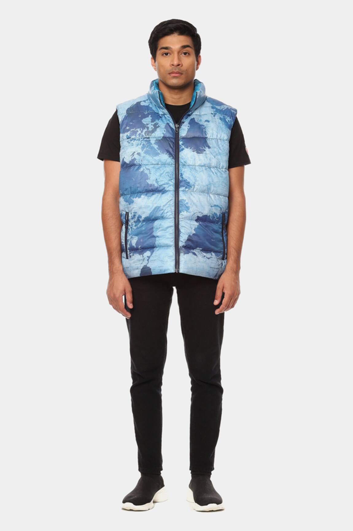 Satya Paul The Sanfran Abstract Print Jacket