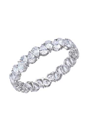 DIOSA PARIS JEWELLERY Swarovski Stone Embellished Bangle 