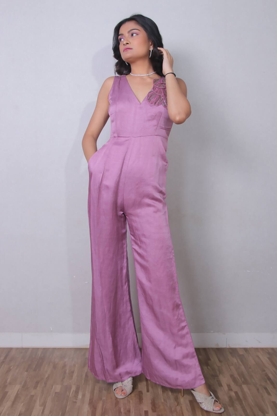Harshita Jain Sleeve Embroidered Jumpsuit 