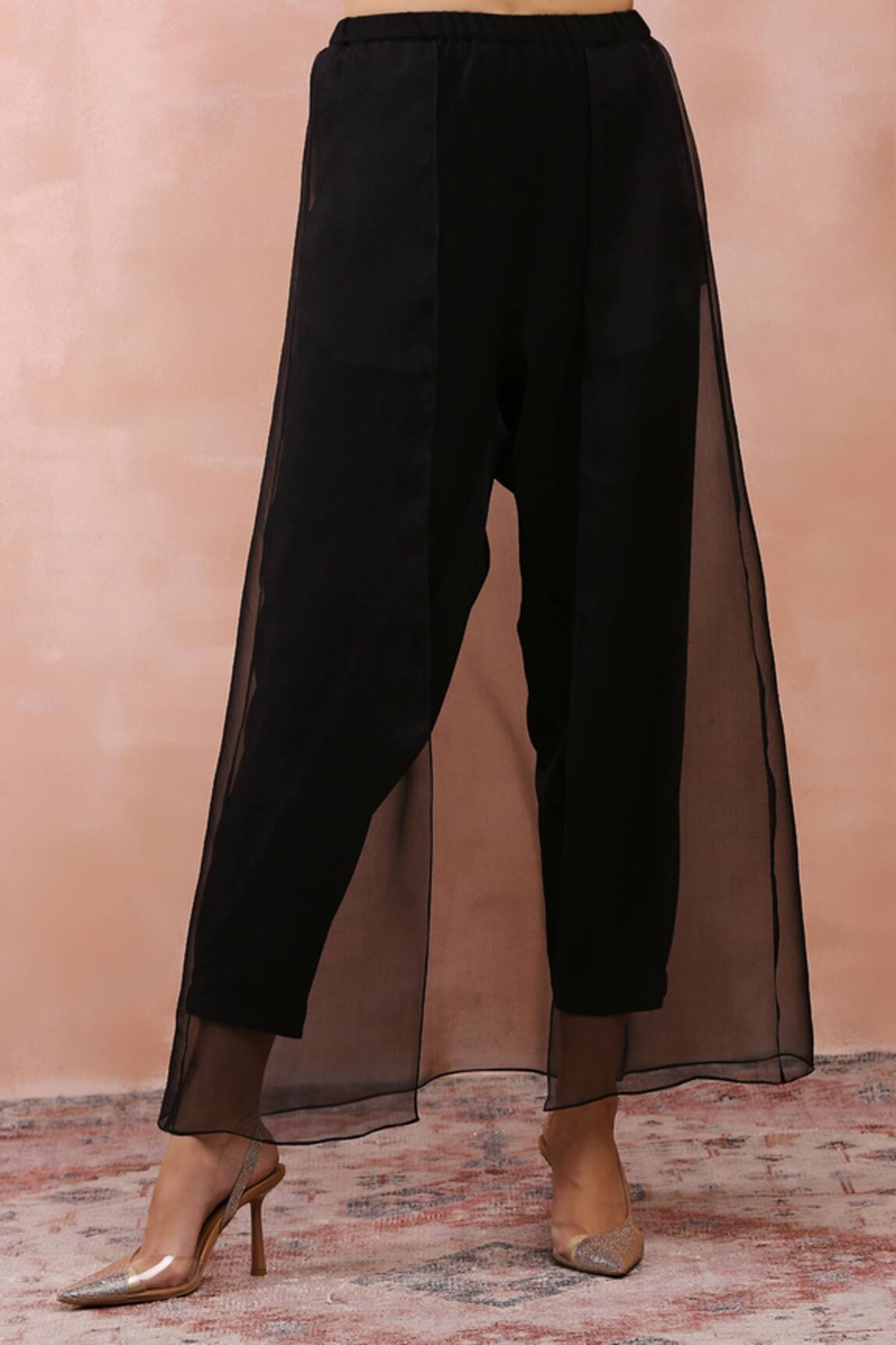 Buy Black Trousers  Pants for Women by Glamorous Online  Ajiocom