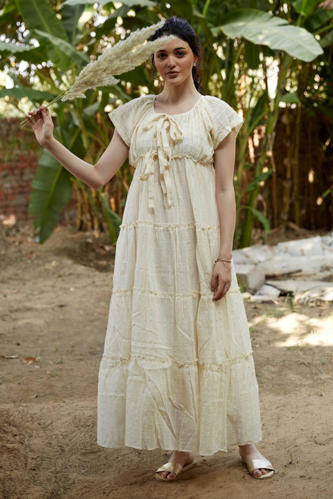 Palak Khandelwal Cotton Embroidered Dress