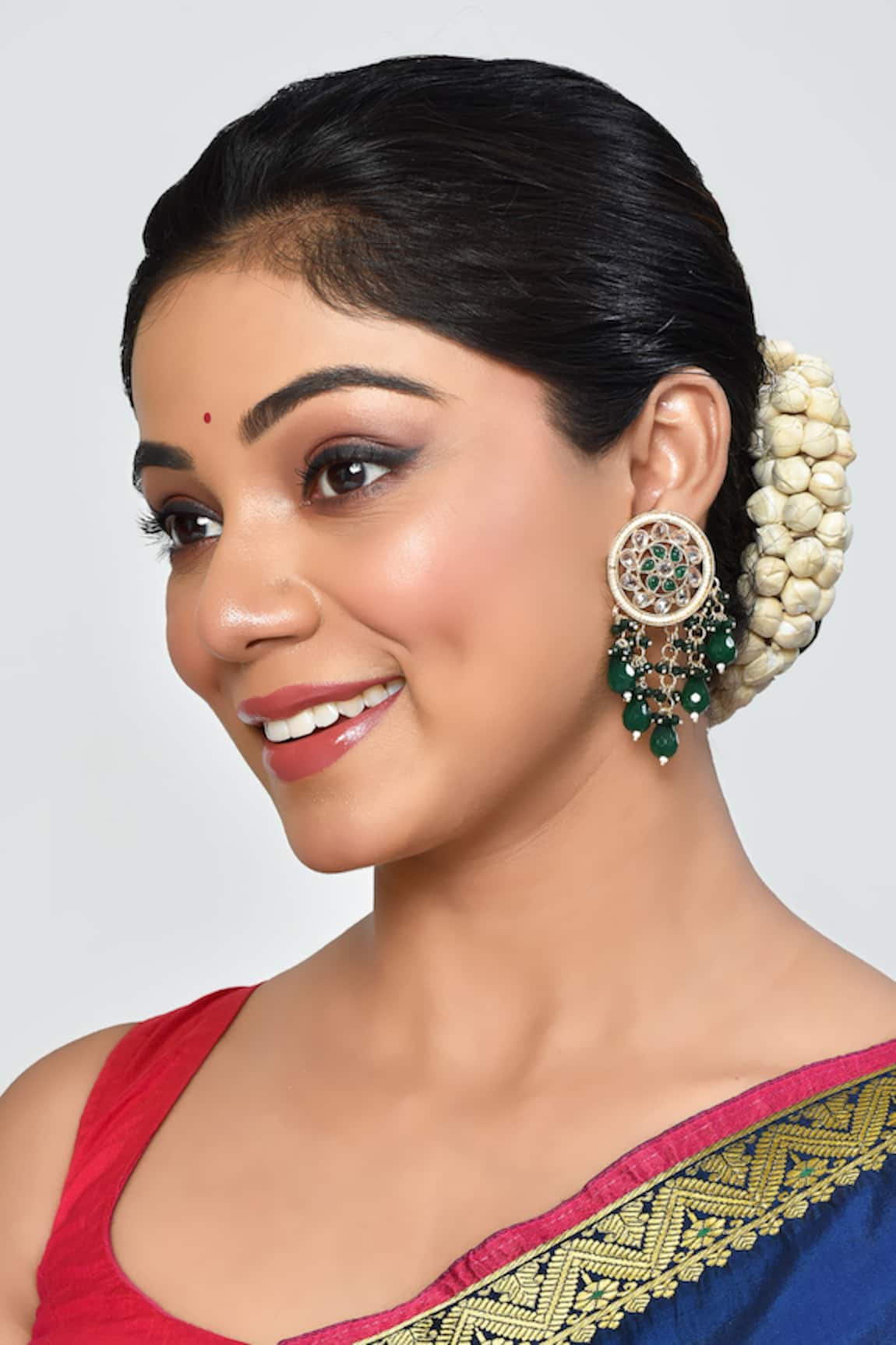 Samyukta Singhania Kundan Embellished Earrings