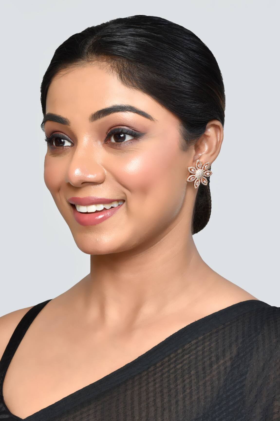 Samyukta Singhania Floral Cutout Stud Earrings