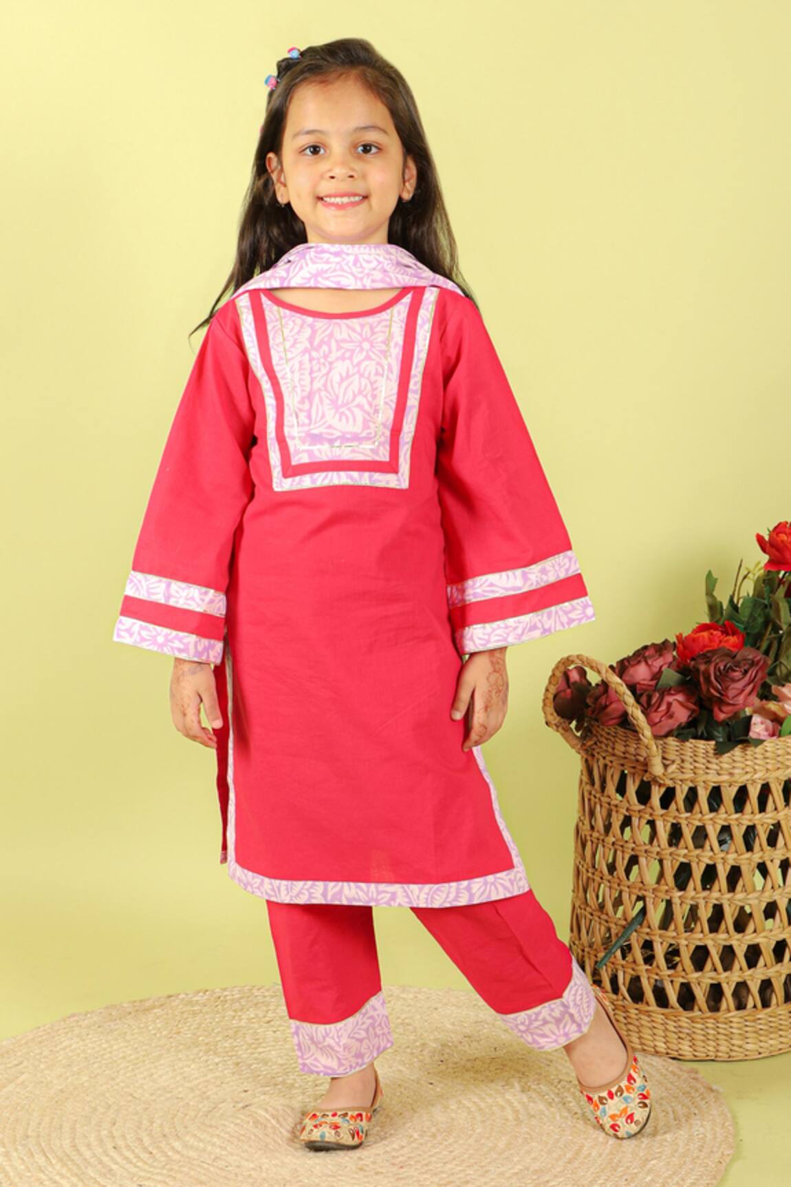 Kalp Emma Yoke Printed Kurta Set