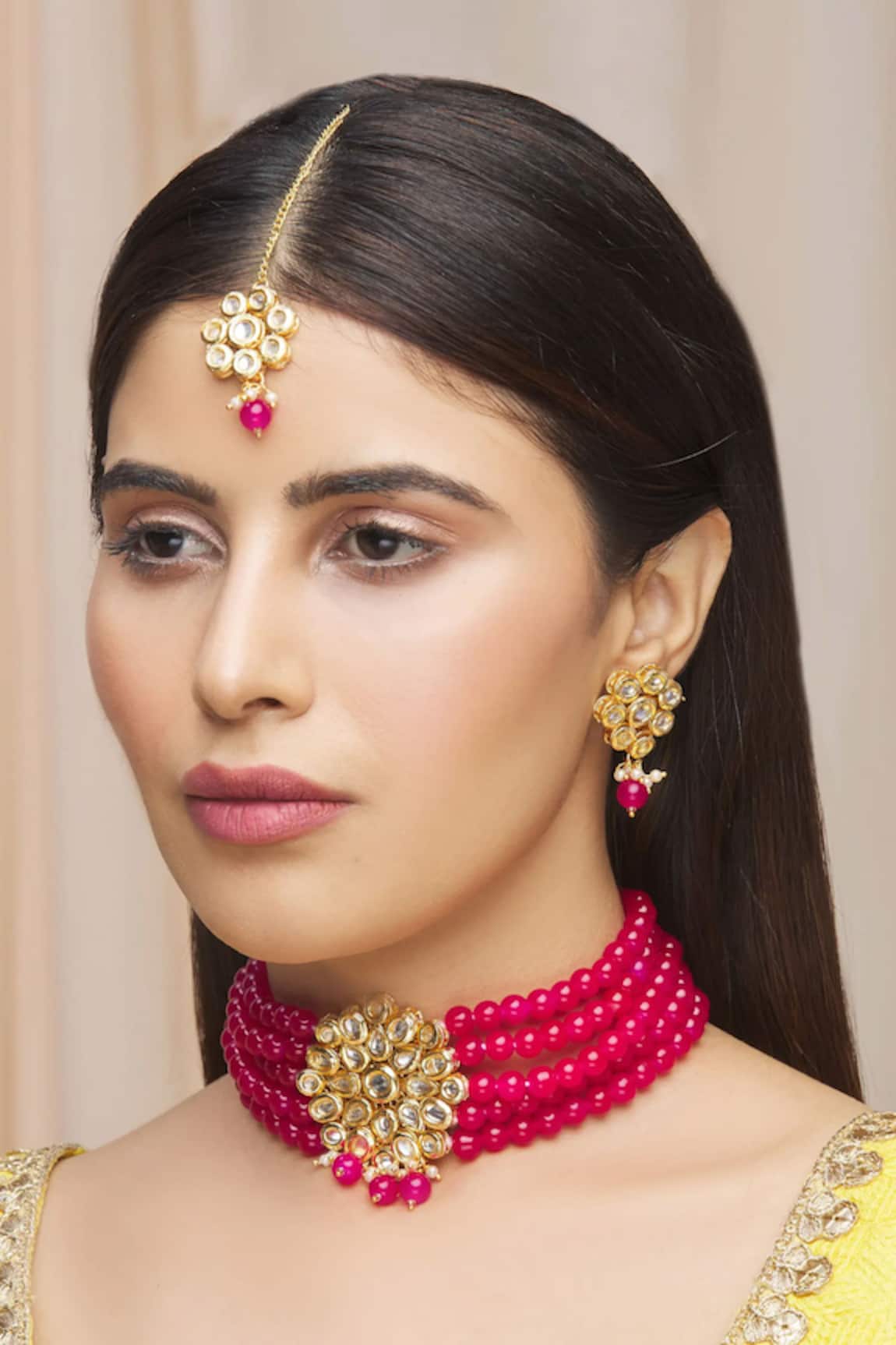 Samyukta Singhania Kundan Choker Necklace Set