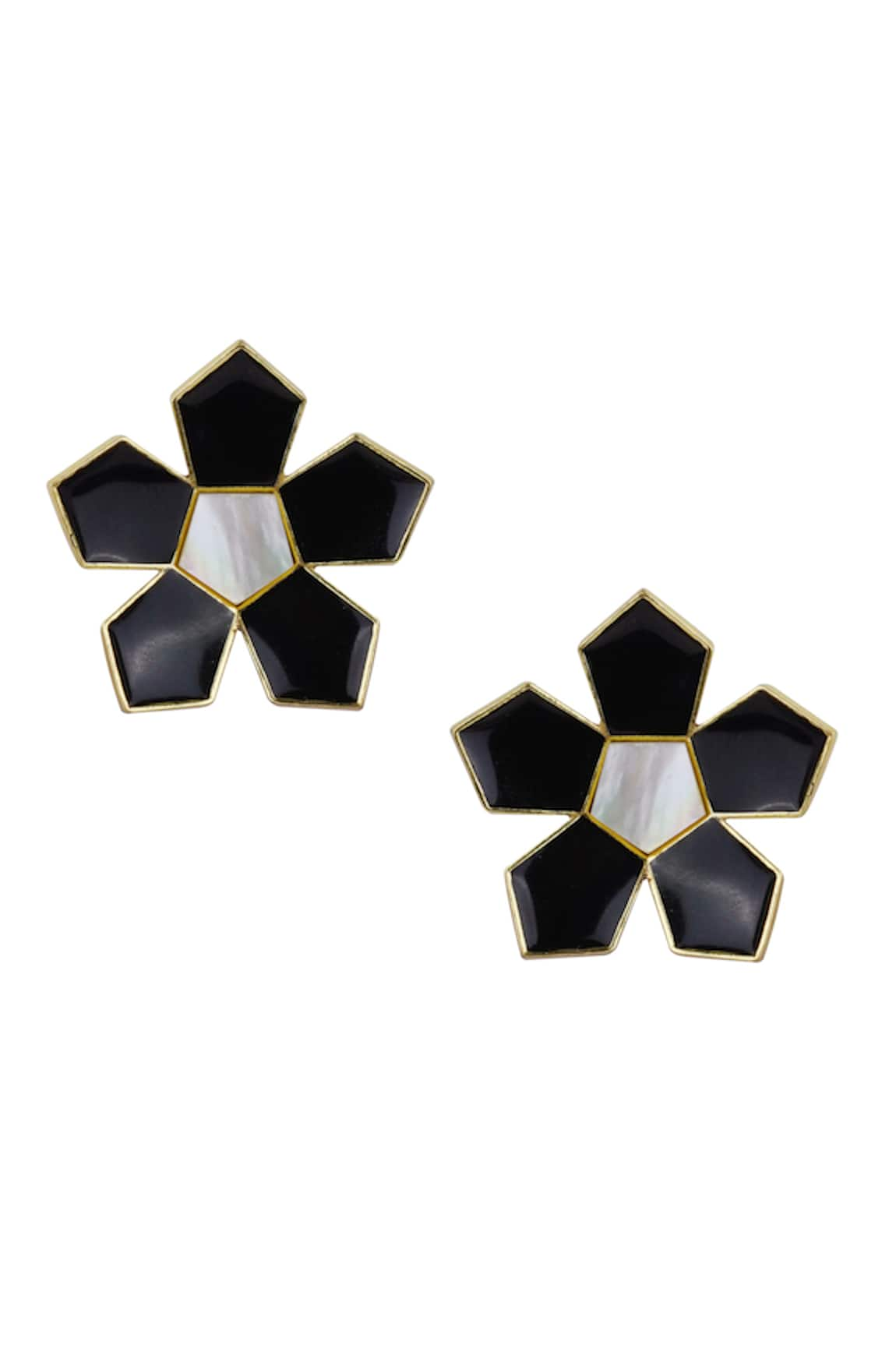 Varnika Arora Willow Floral Pattern Studs