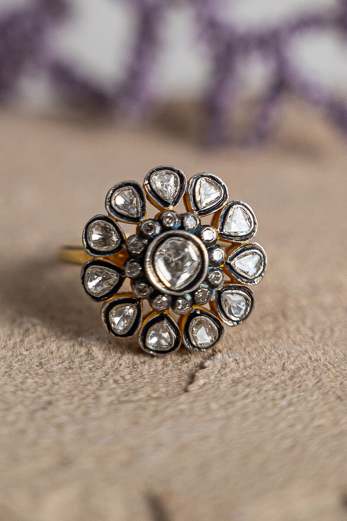 The Alchemy Studio Florini Uncut Diamond Ring