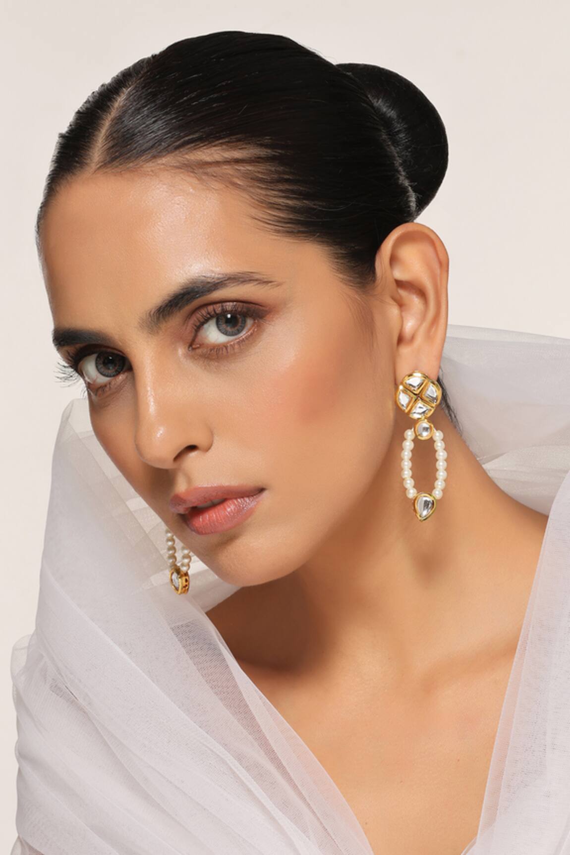 Swabhimann Kundan Embellished Earrings