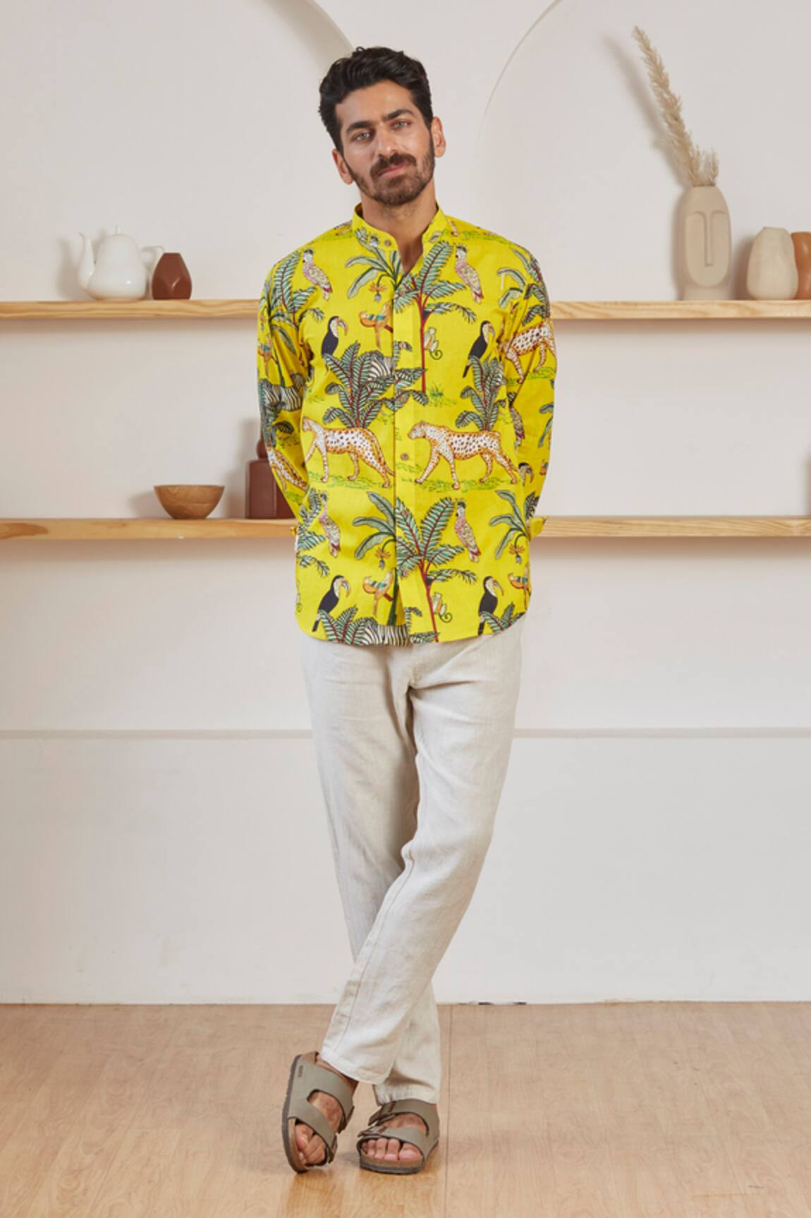 Label Kheerganga Van Print Shirt